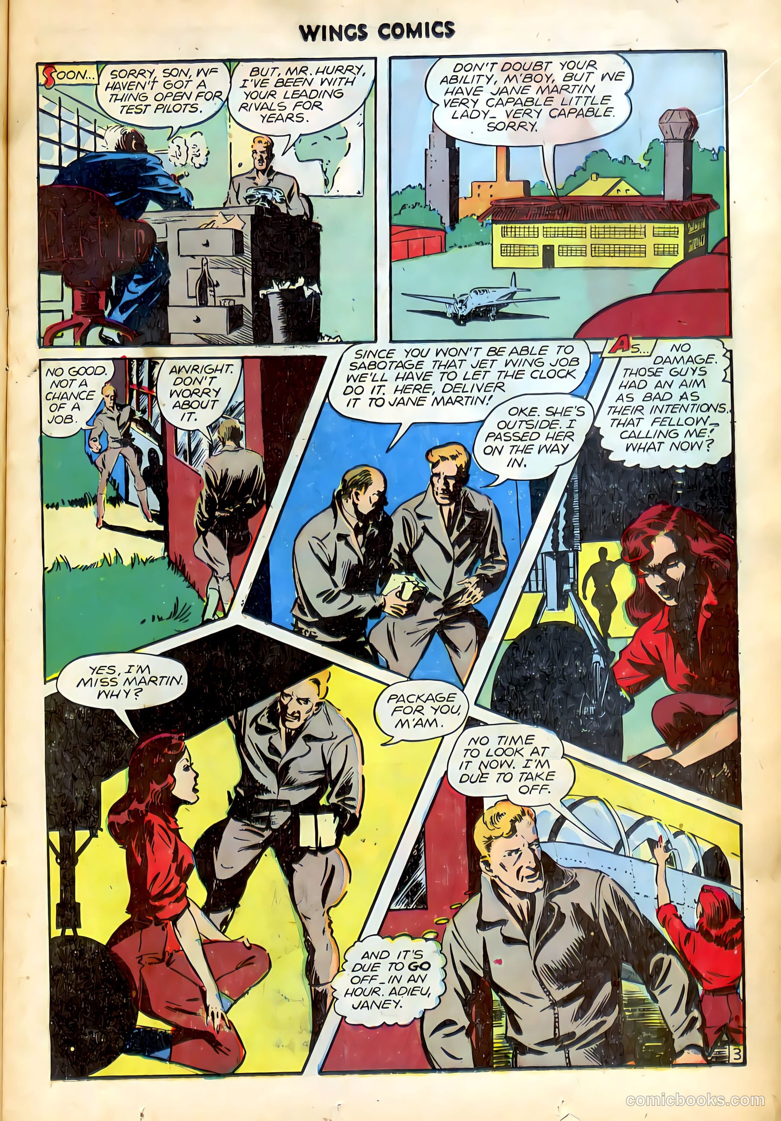 Wings Comics #75 — page 16 of 53