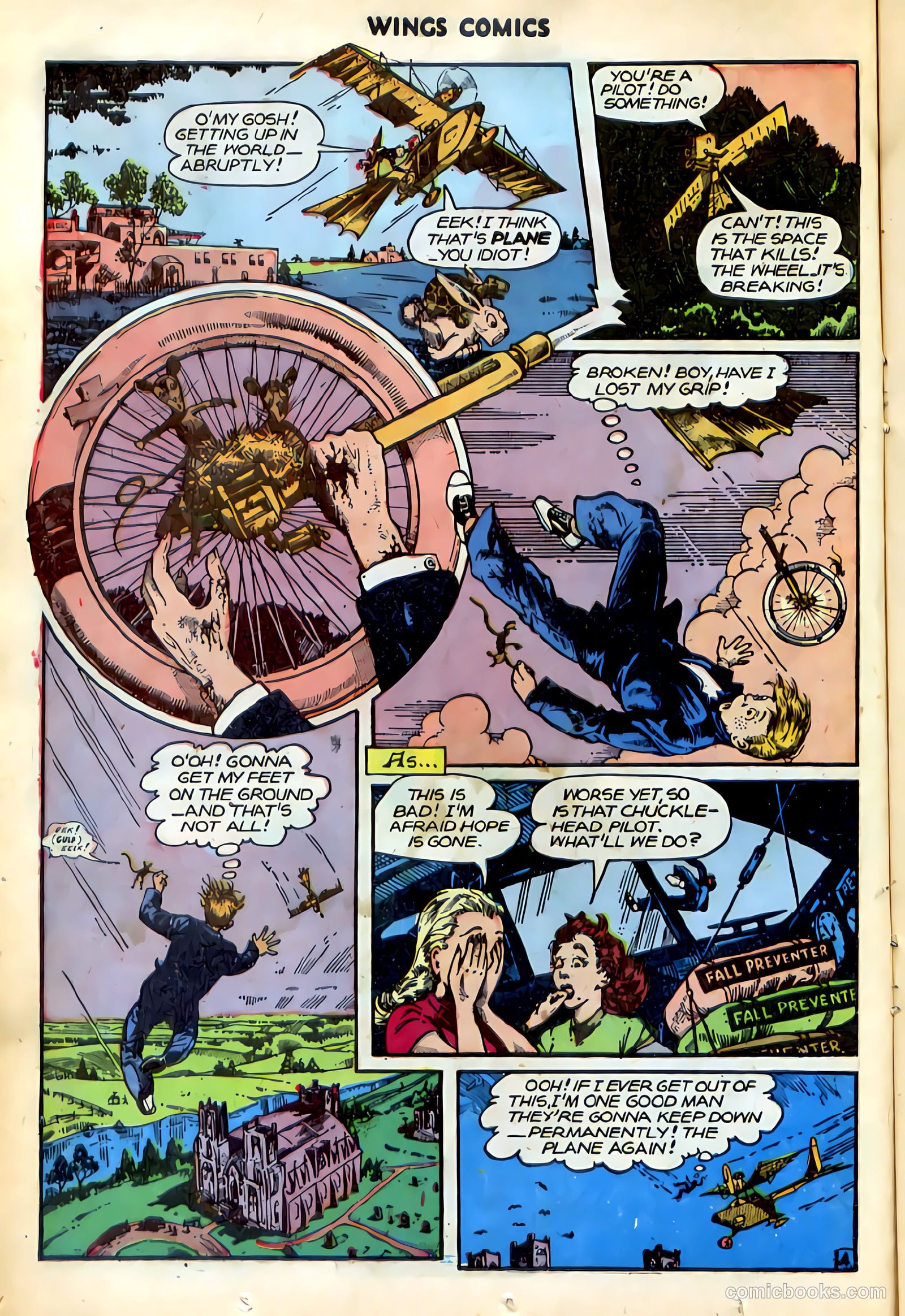 Wings Comics #75 — page 23 of 53