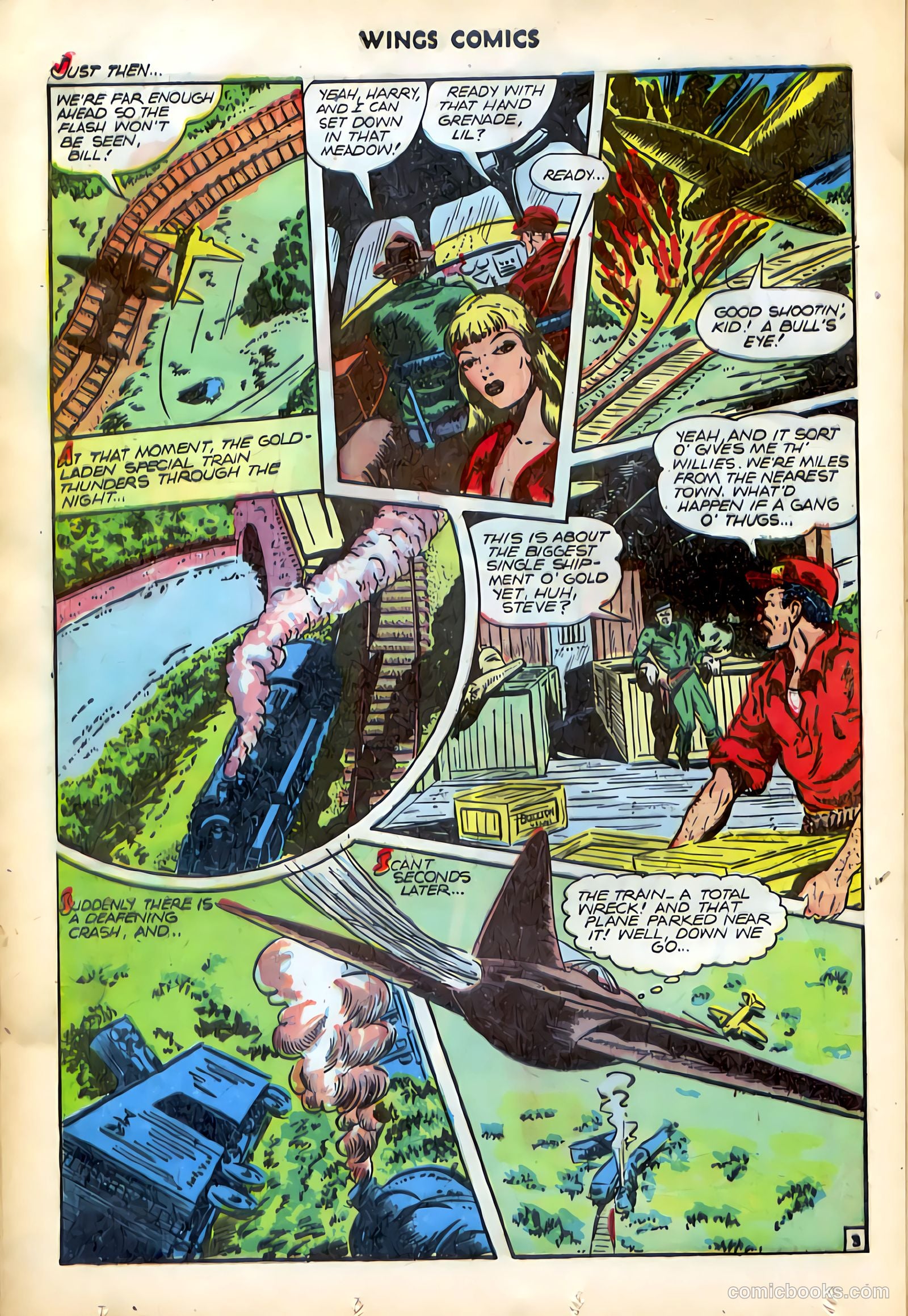 Wings Comics #75 — page 33 of 53