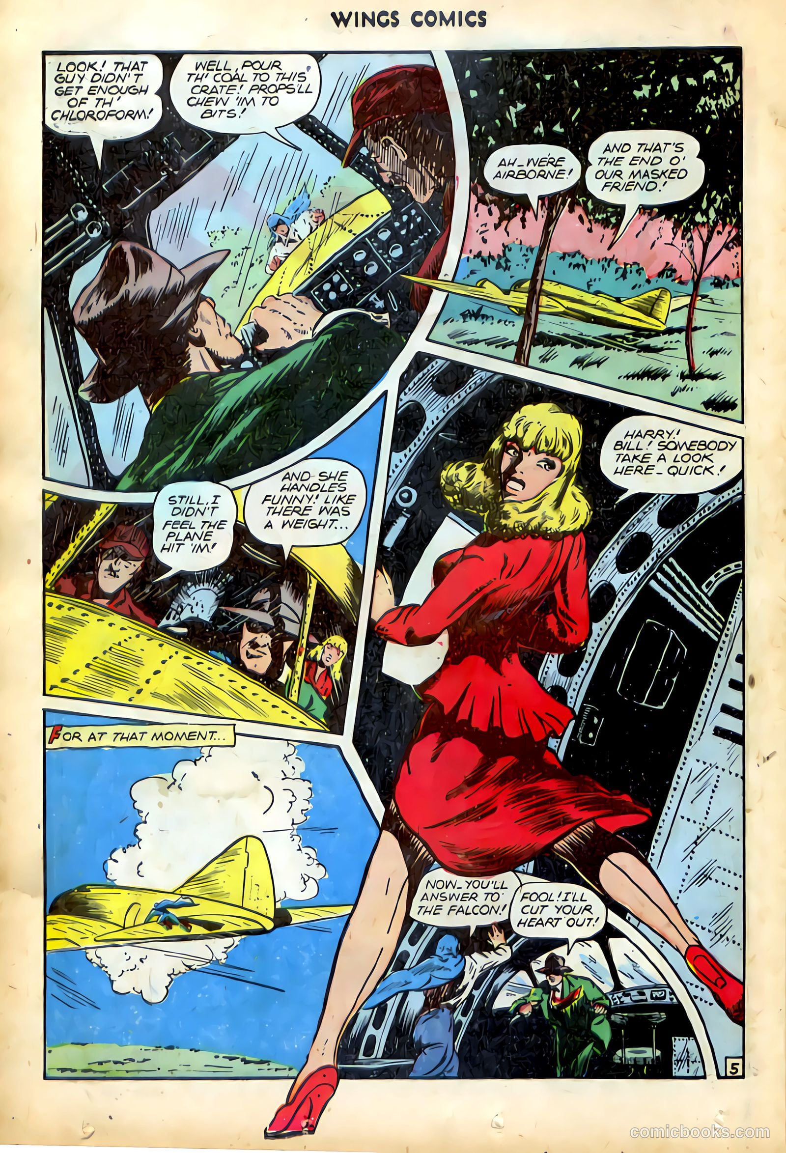 Wings Comics #75 — page 35 of 53