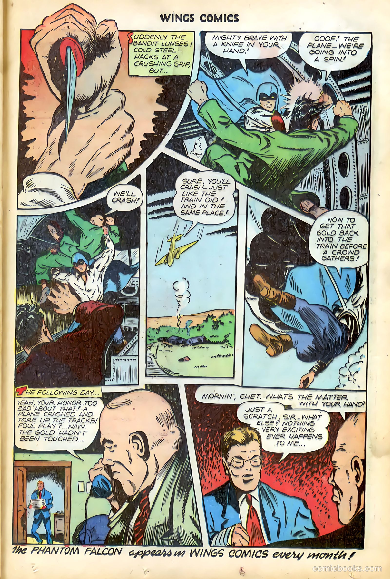 Wings Comics #75 — page 36 of 53