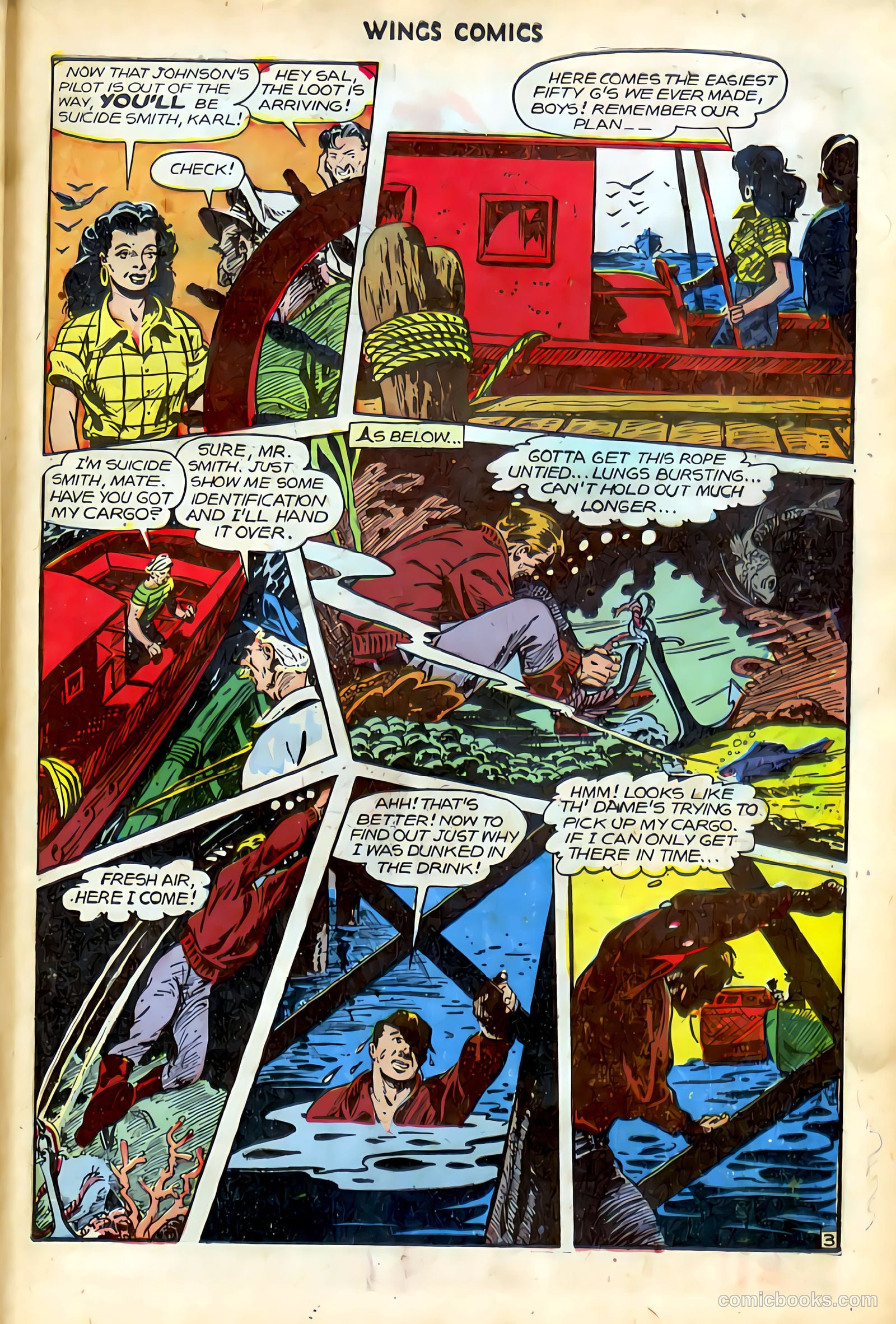 Wings Comics #75 — page 40 of 53