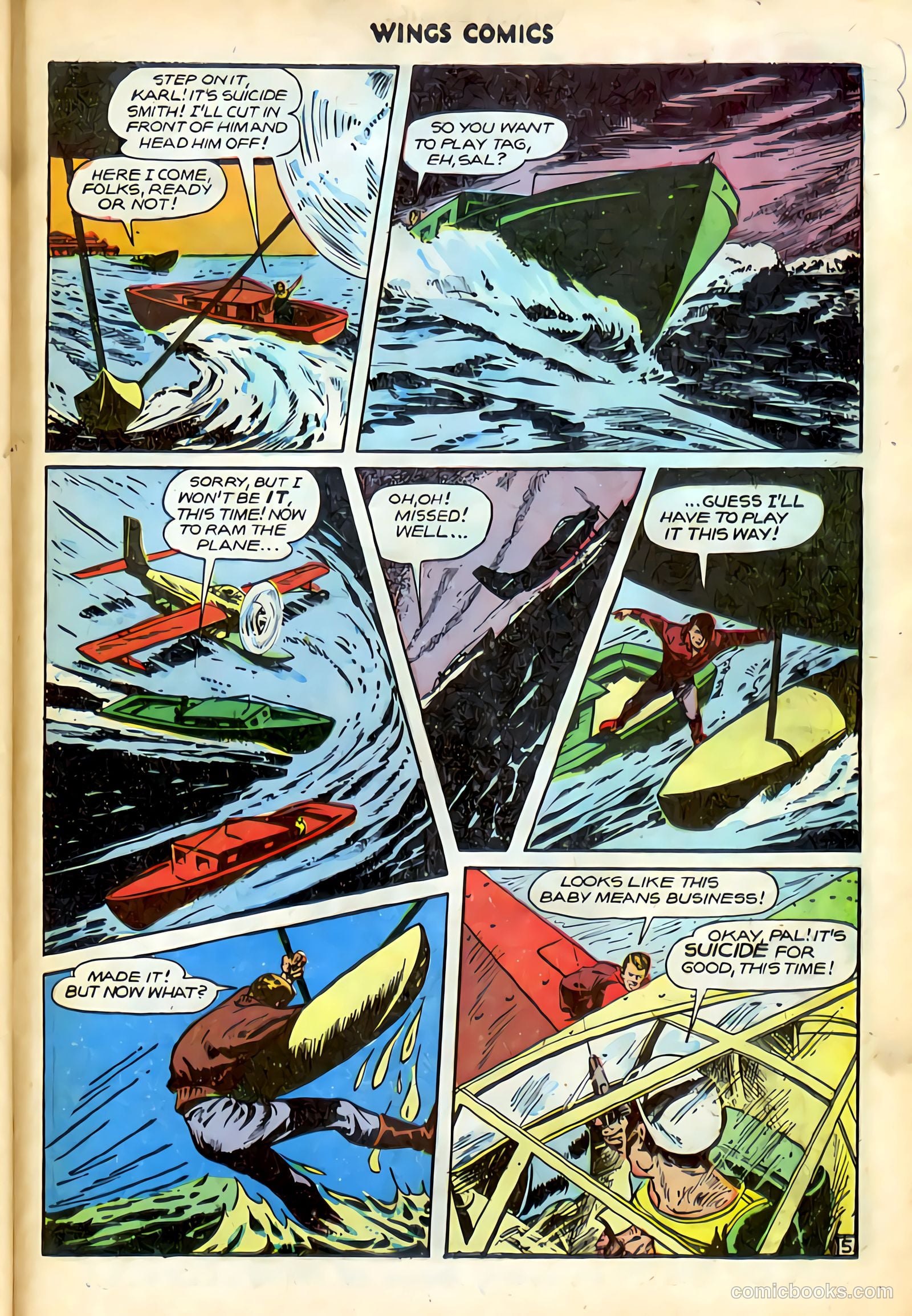 Wings Comics #75 — page 42 of 53