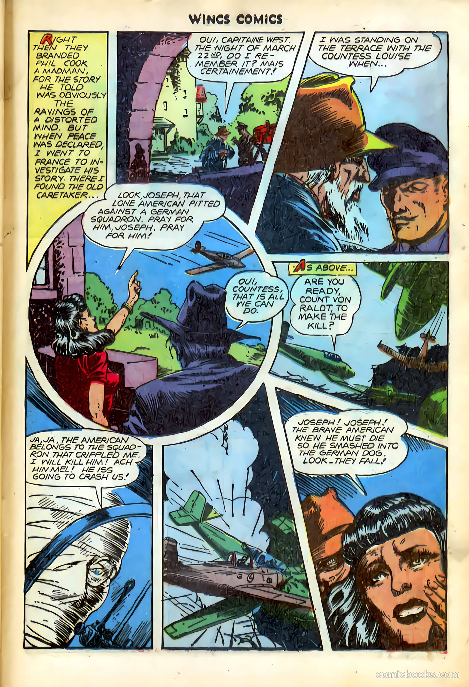 Wings Comics #75 — page 46 of 53