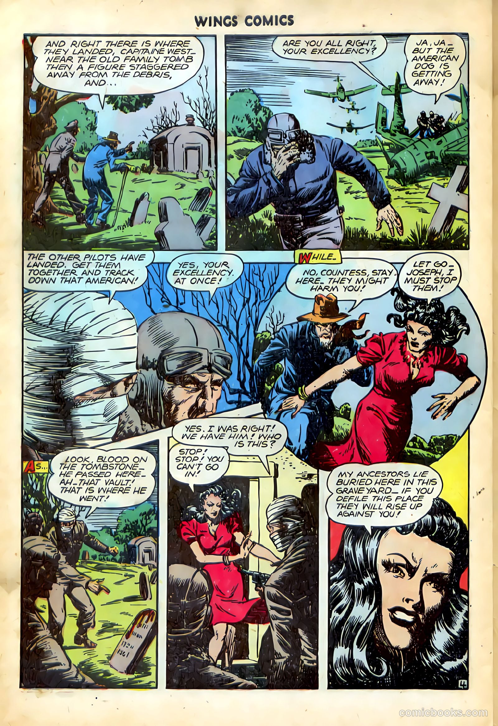 Wings Comics #75 — page 47 of 53