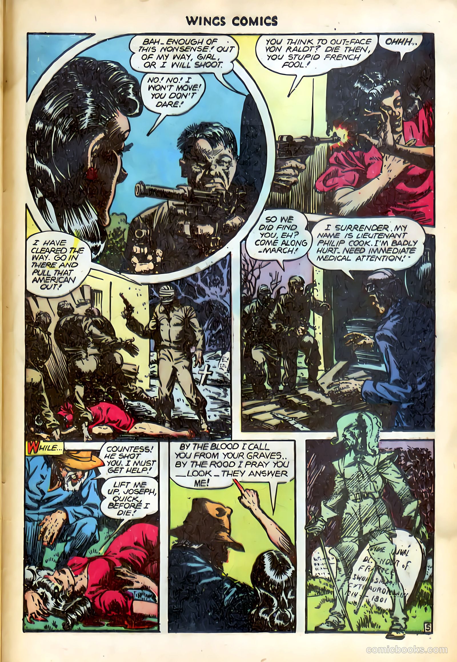 Wings Comics #75 — page 48 of 53