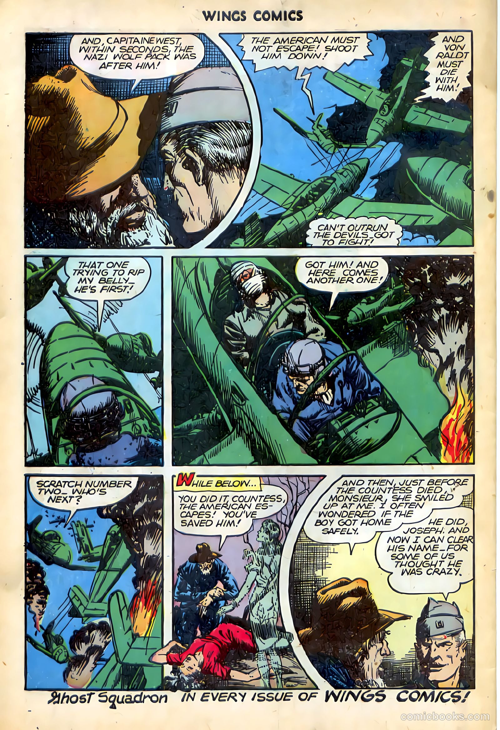 Wings Comics #75 — page 51 of 53