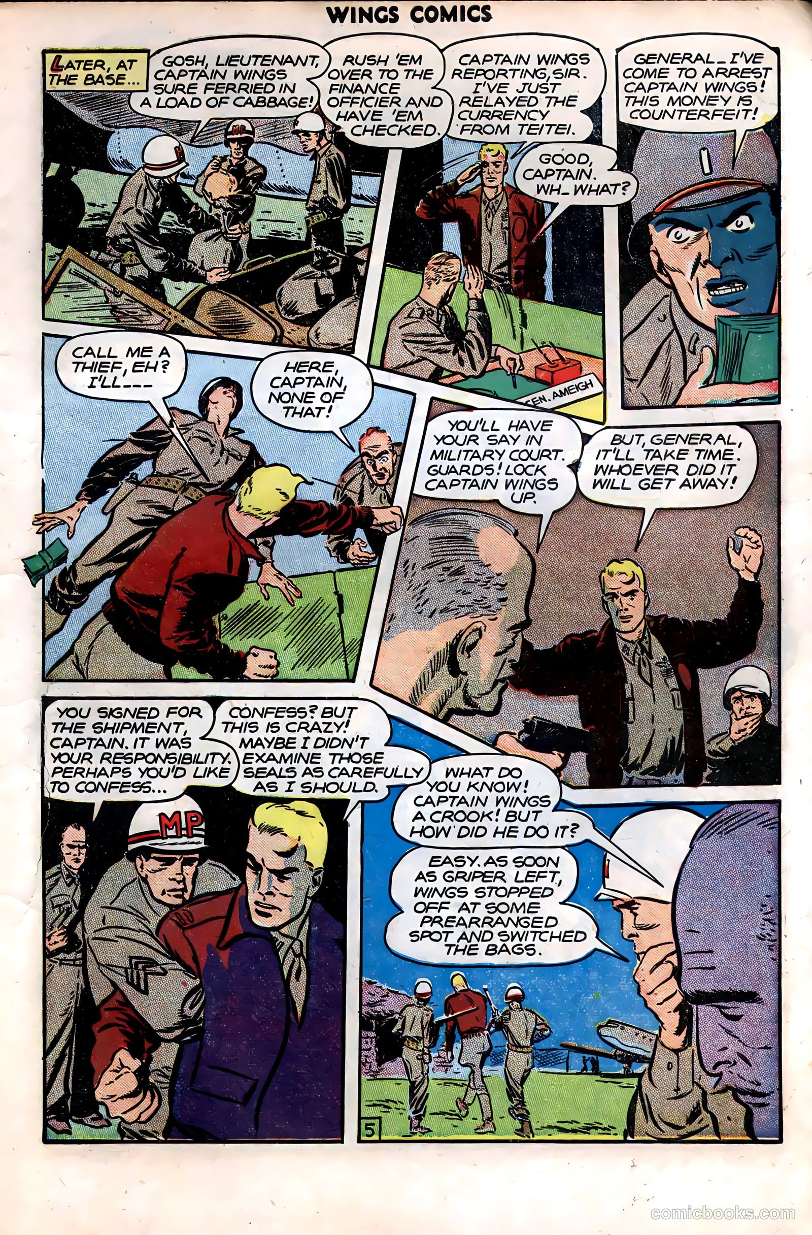 Wings Comics #76 — page 7 of 52