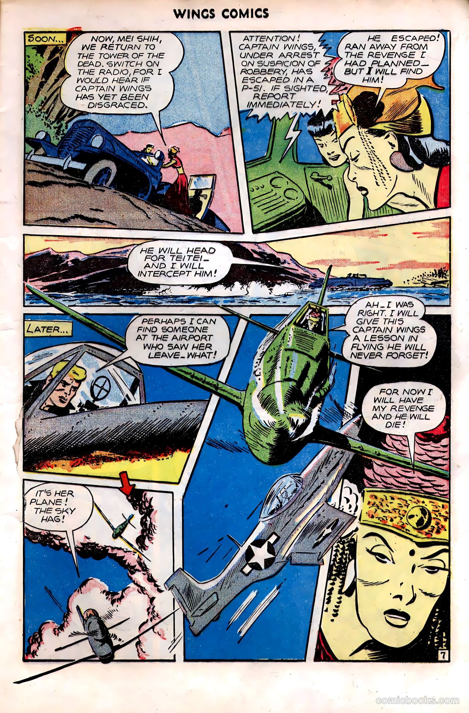Wings Comics #76 — page 9 of 52