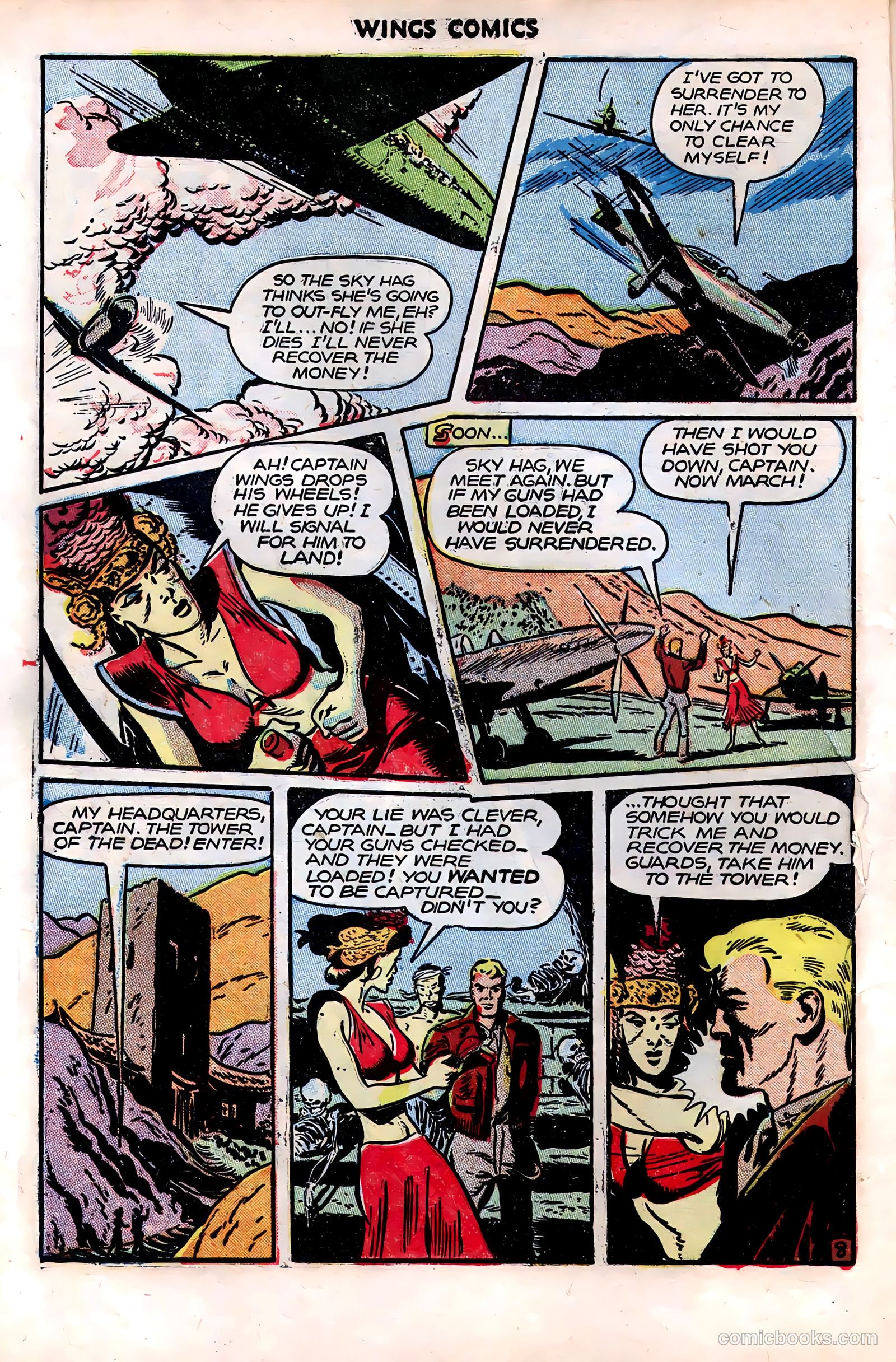 Wings Comics #76 — page 10 of 52