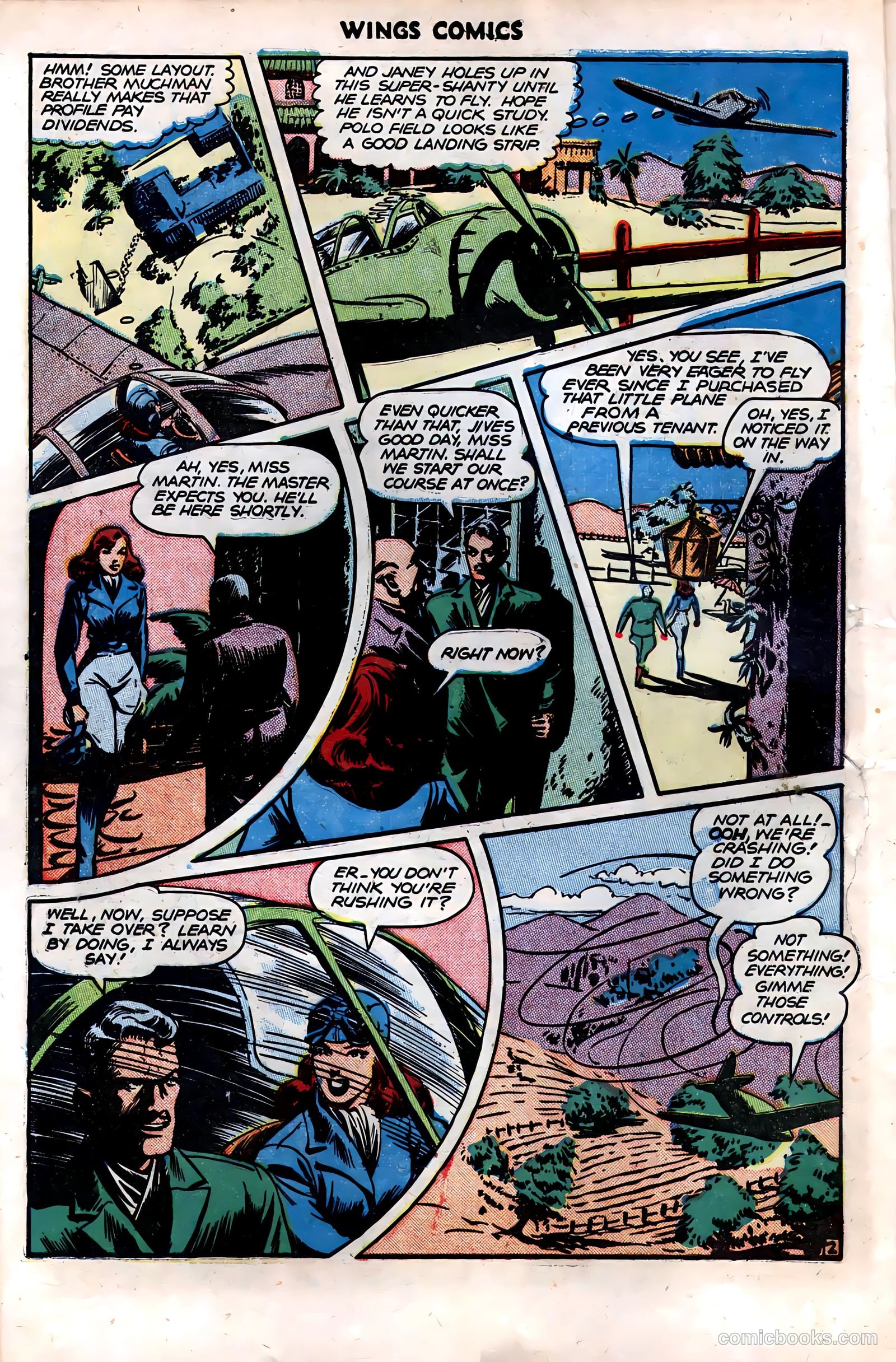 Wings Comics #76 — page 14 of 52