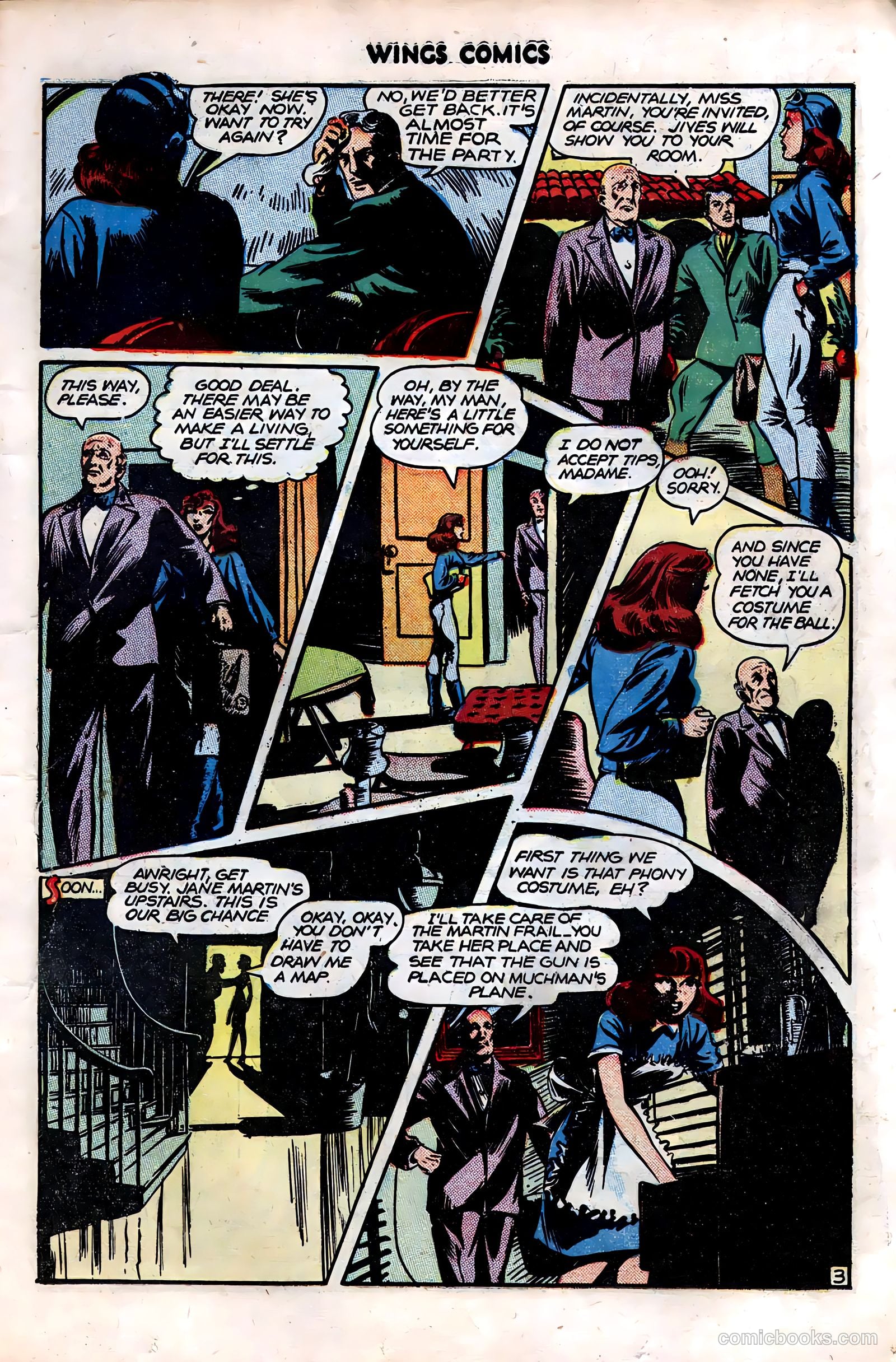 Wings Comics #76 — page 15 of 52