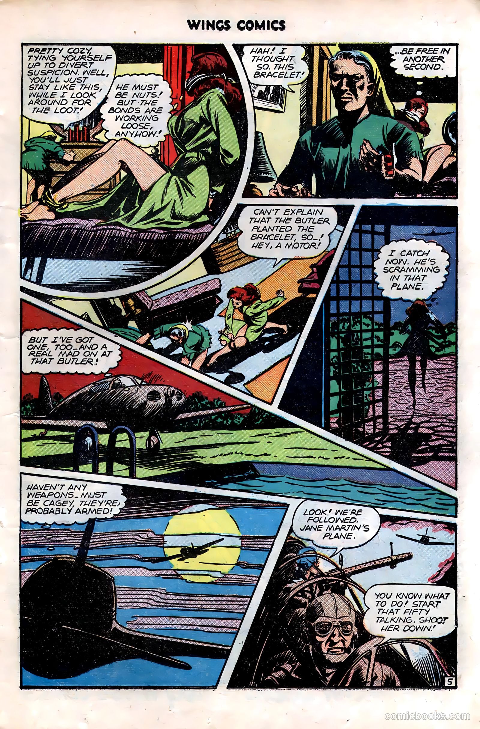Wings Comics #76 — page 17 of 52