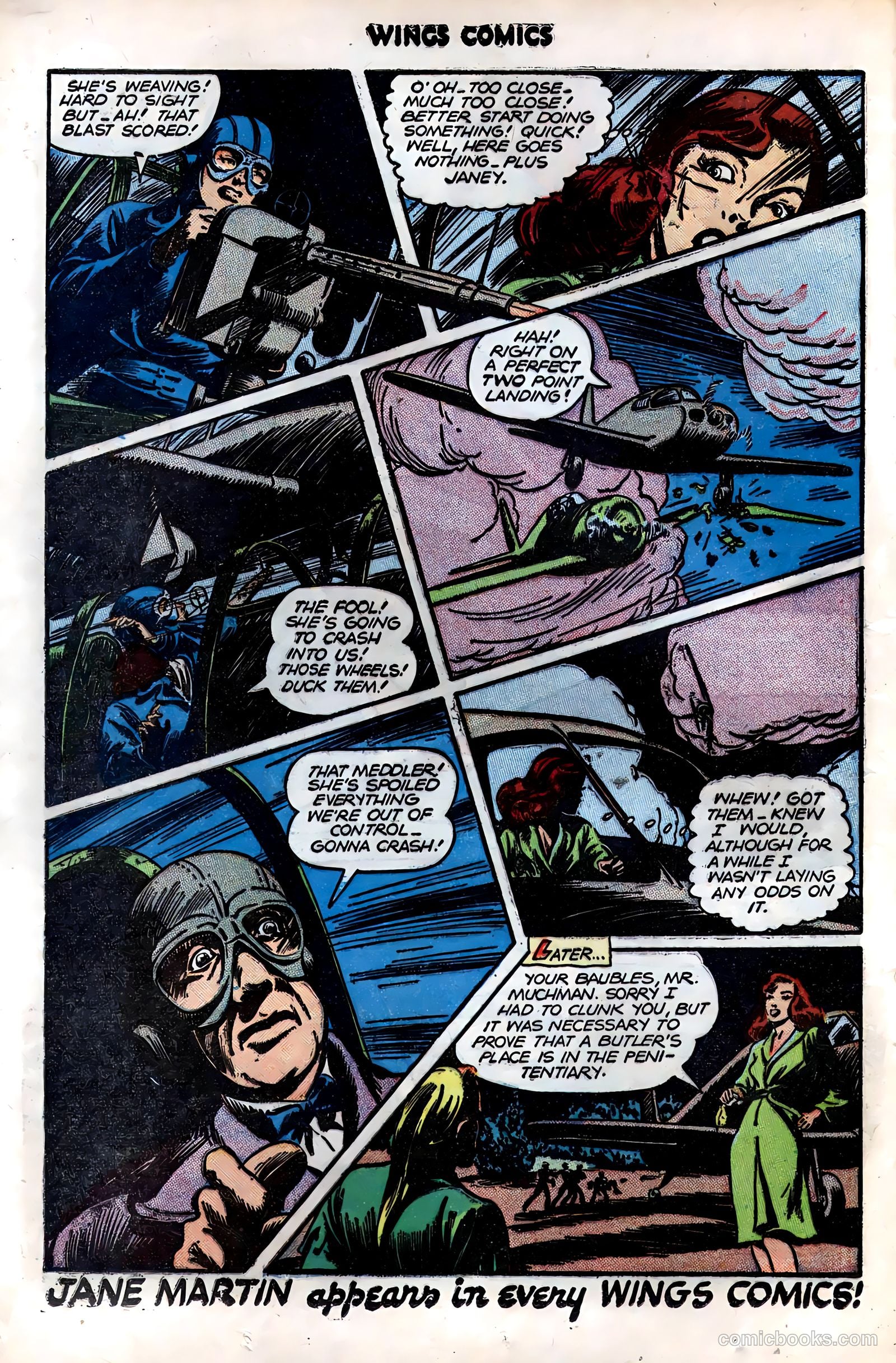 Wings Comics #76 — page 18 of 52