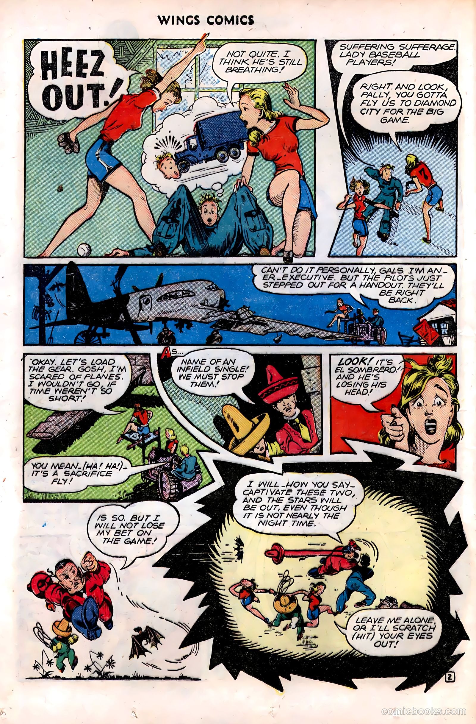 Wings Comics #76 — page 20 of 52
