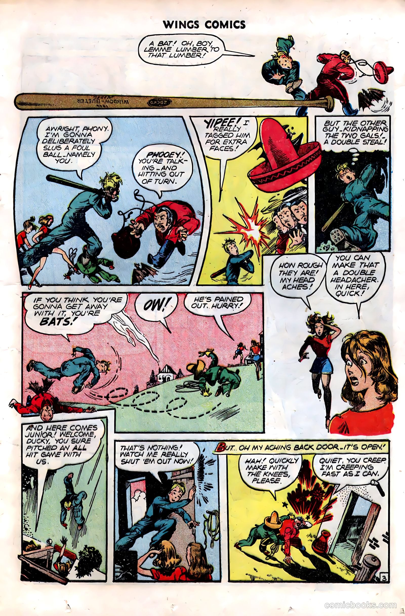 Wings Comics #76 — page 21 of 52