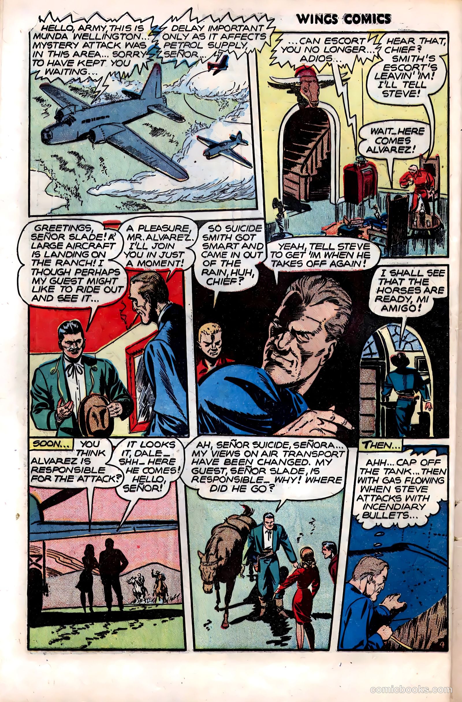 Wings Comics #76 — page 40 of 52