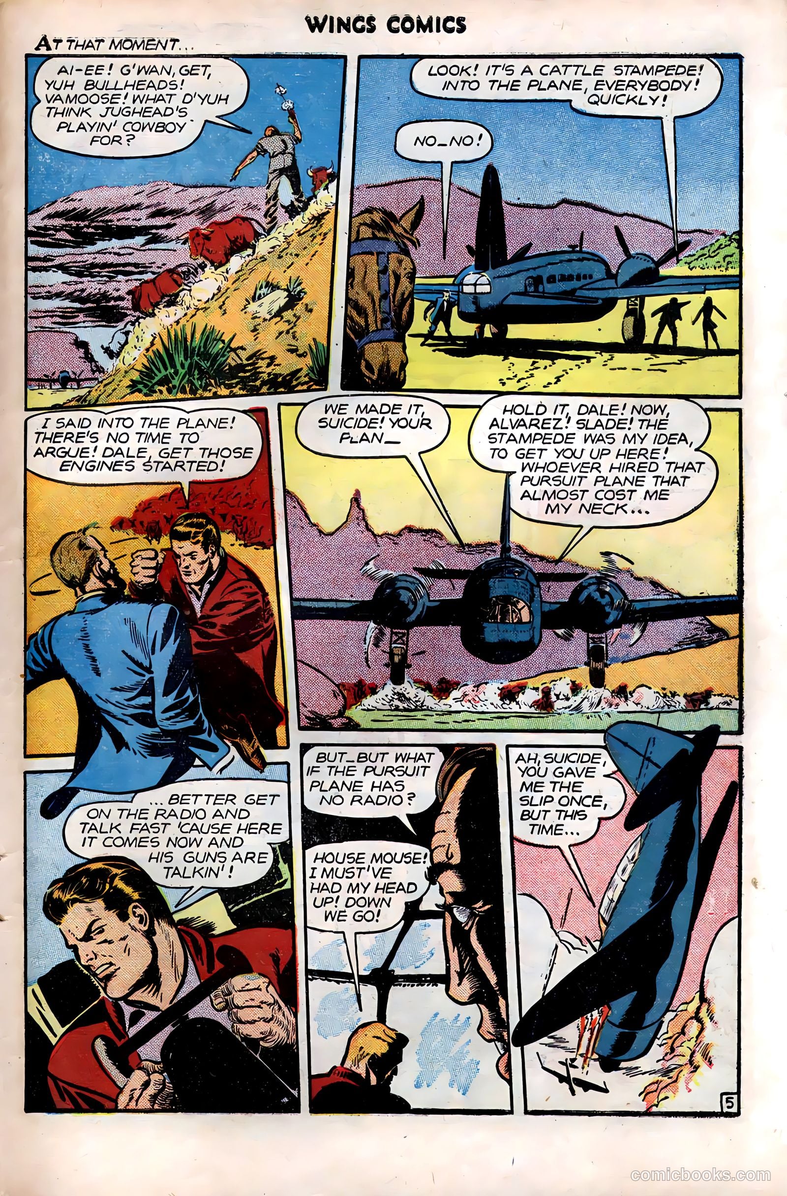 Wings Comics #76 — page 41 of 52