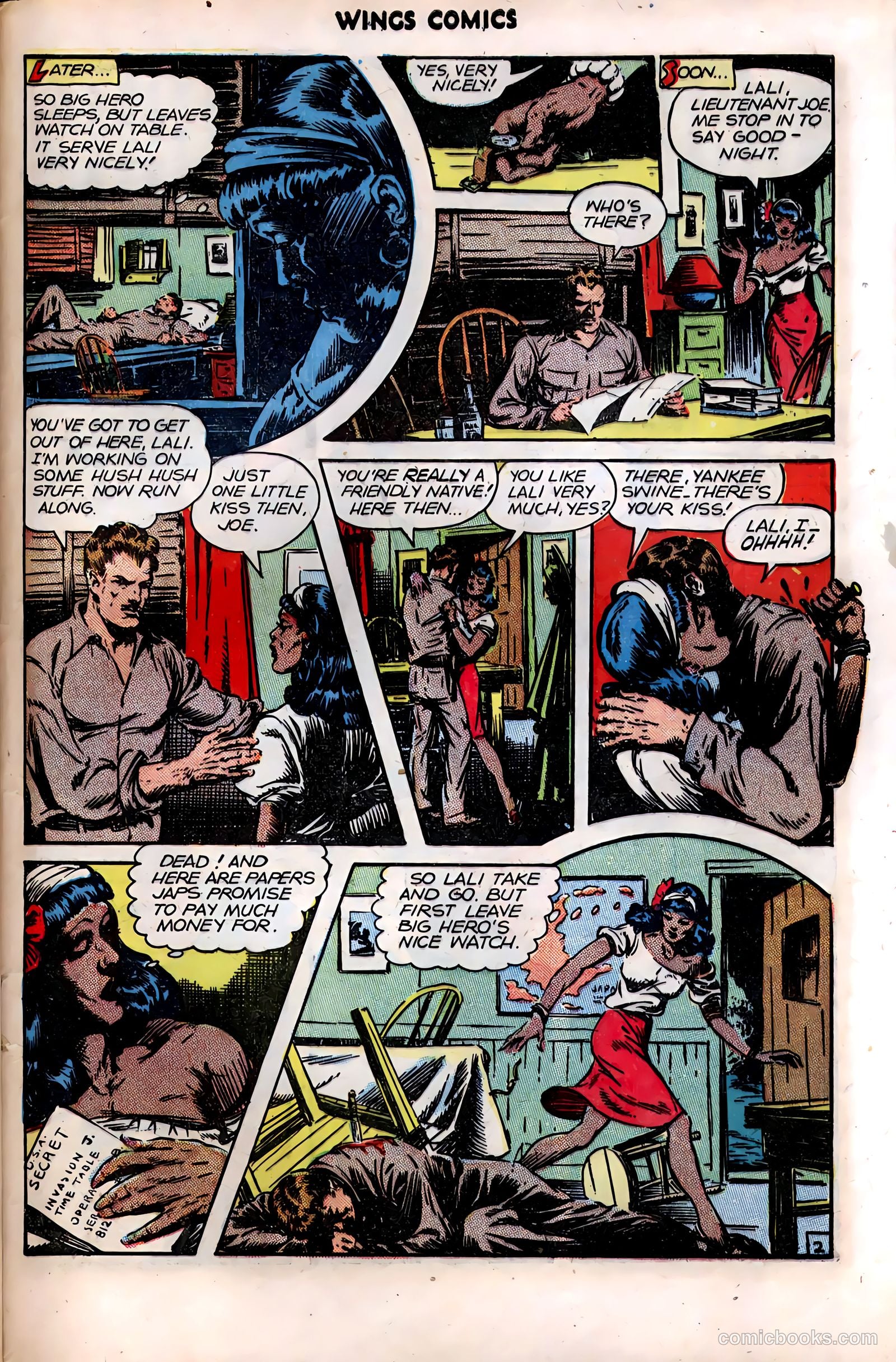 Wings Comics #76 — page 45 of 52