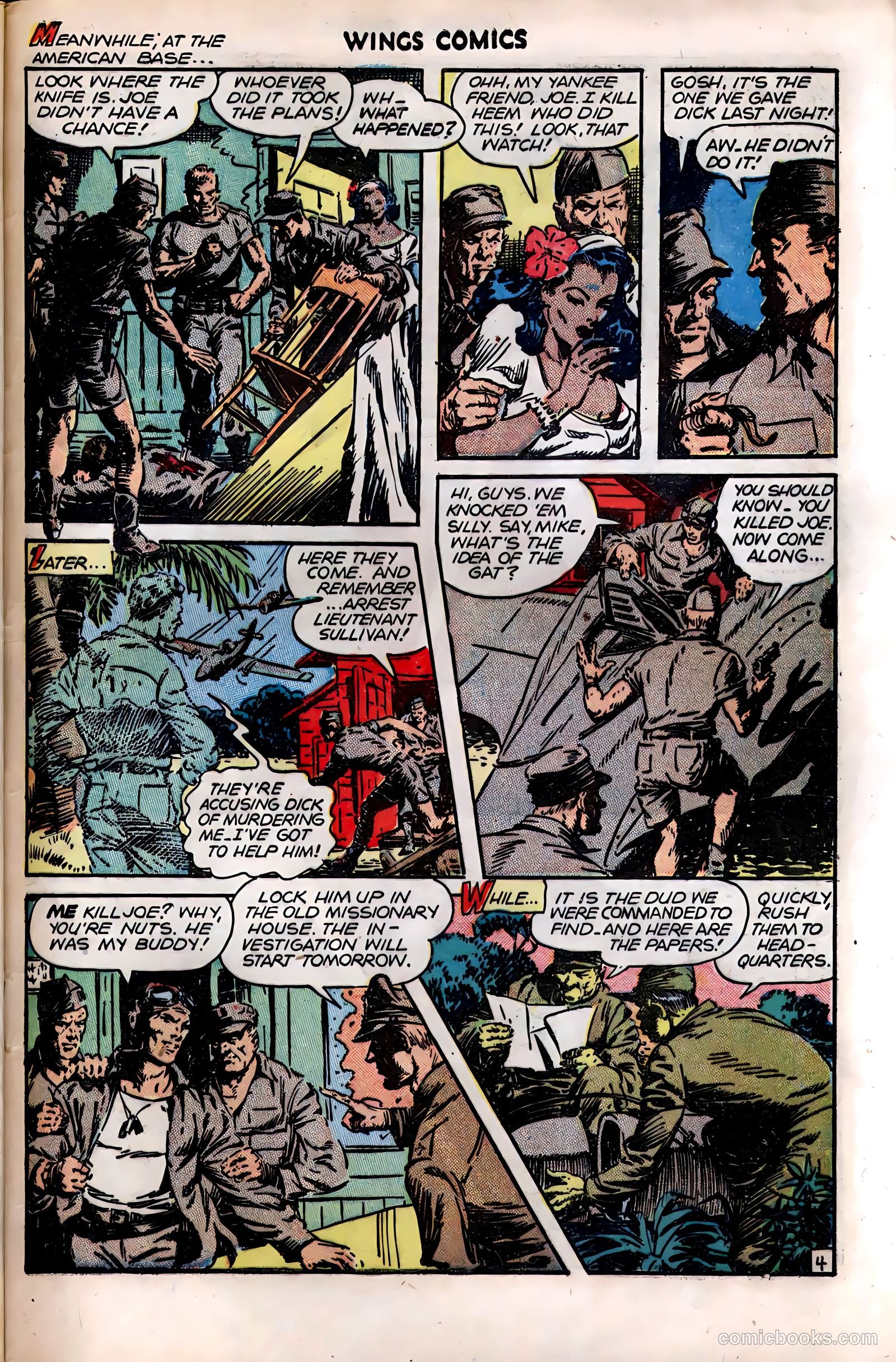 Wings Comics #76 — page 47 of 52