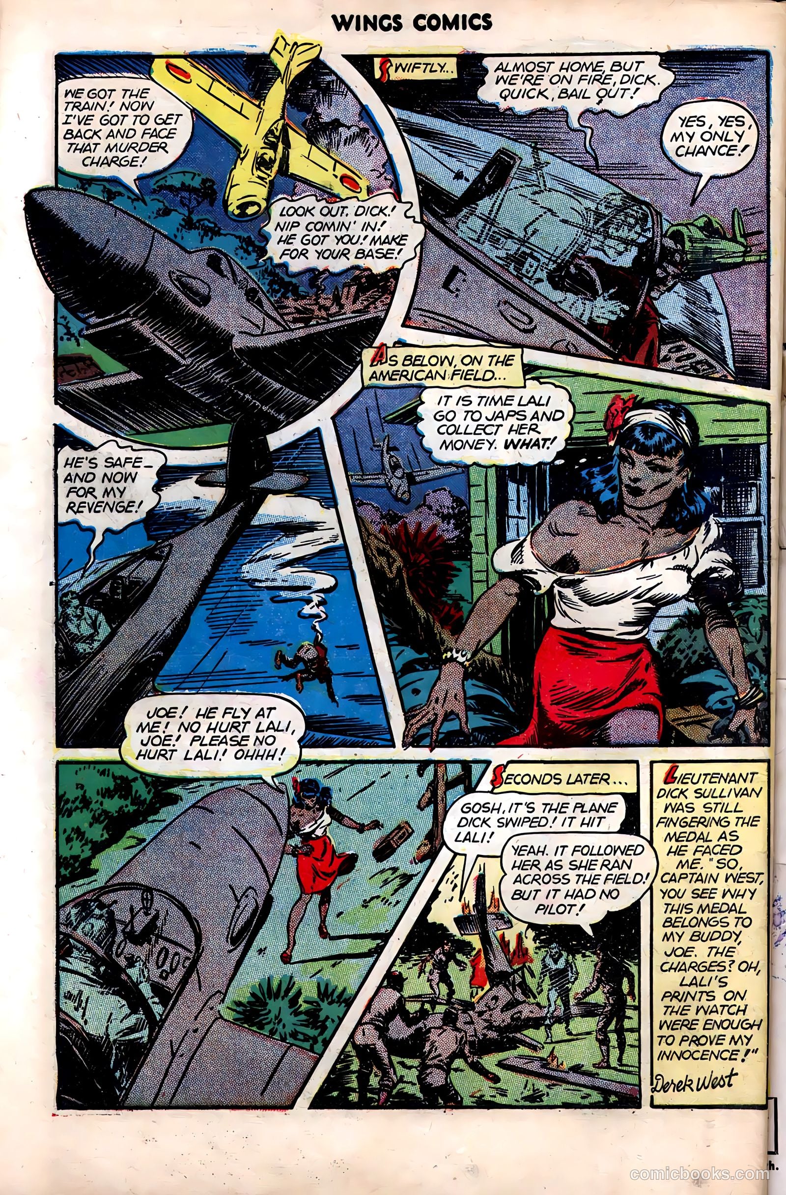 Wings Comics #76 — page 50 of 52