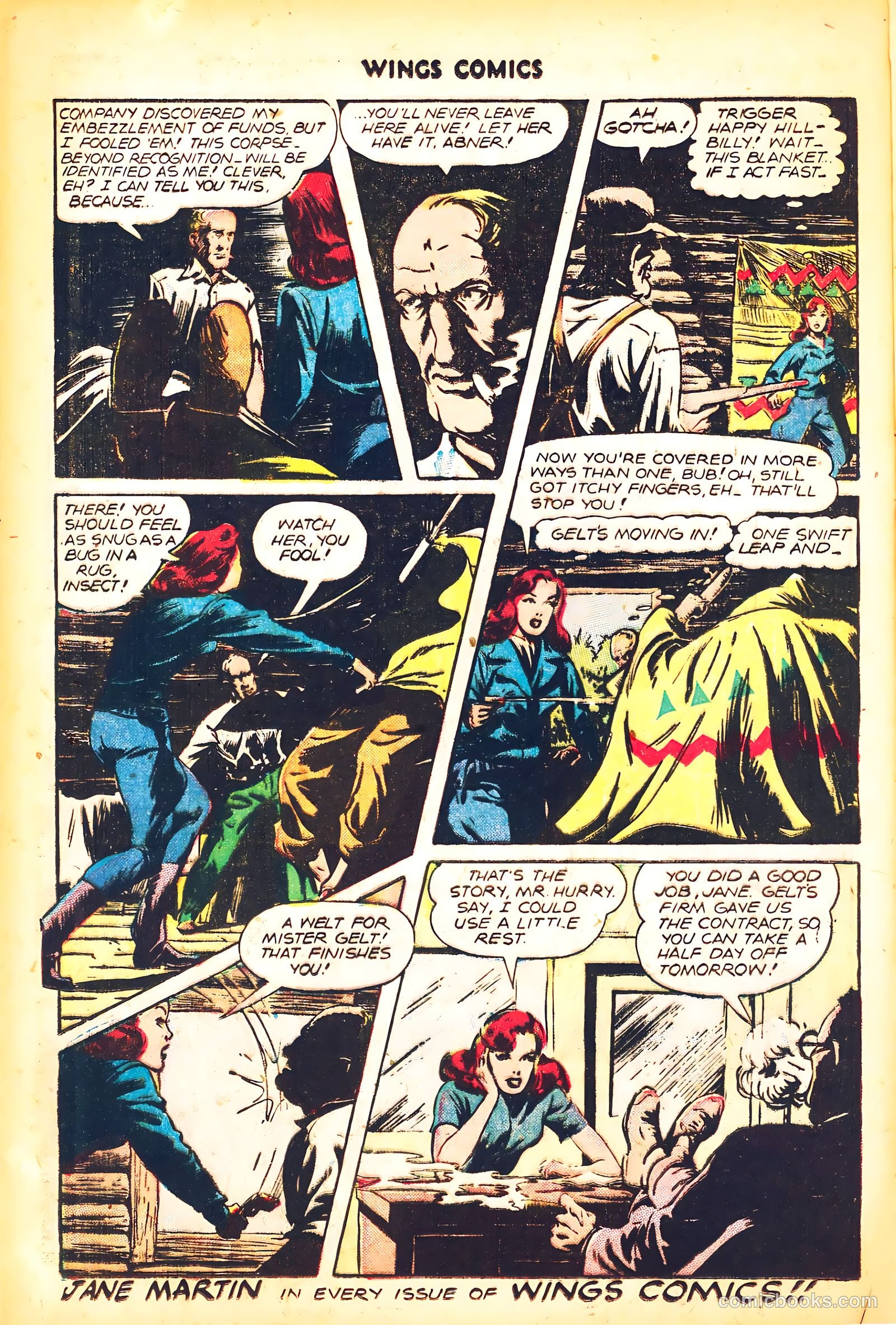 Wings Comics #77 — page 18 of 52
