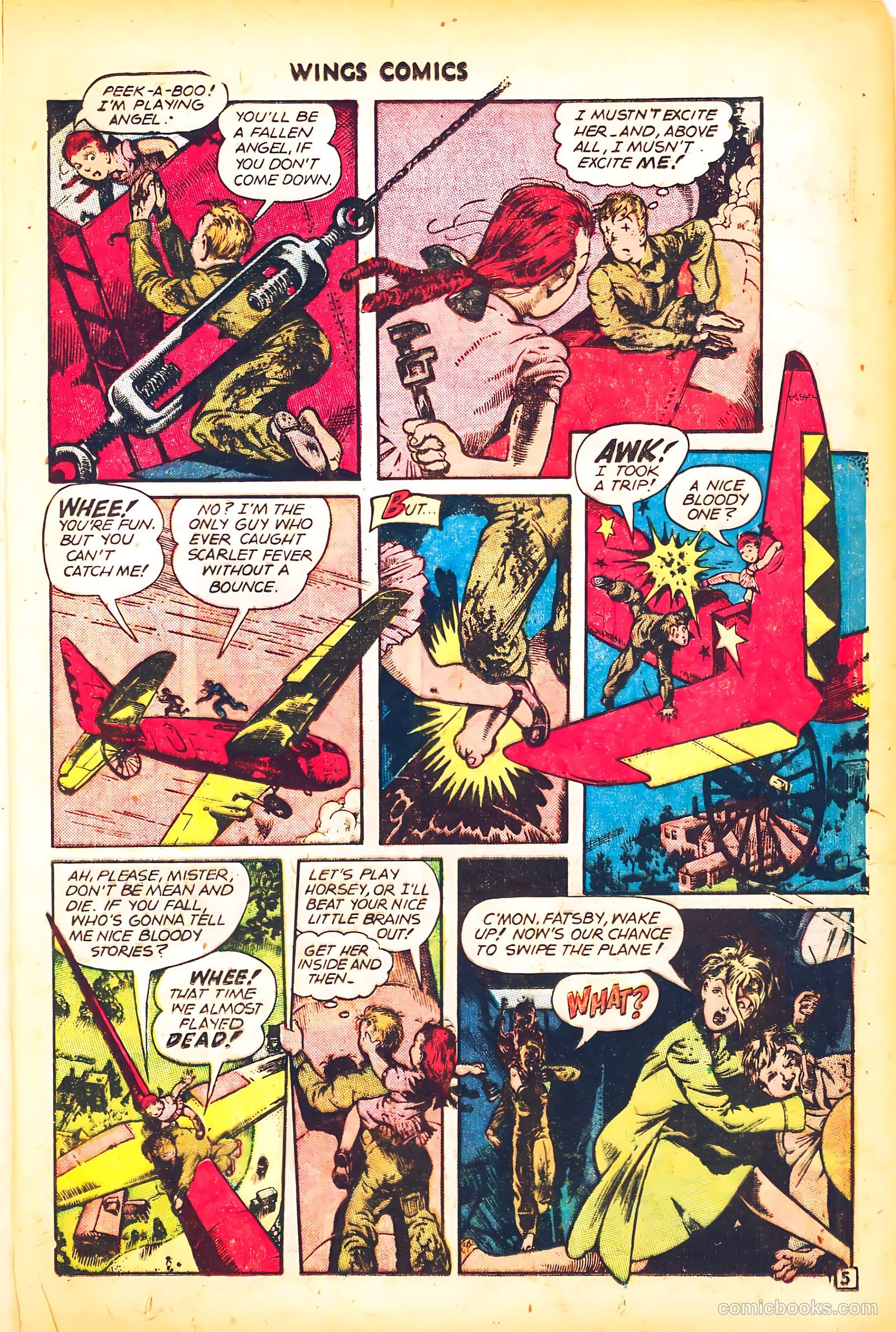 Wings Comics #77 — page 23 of 52
