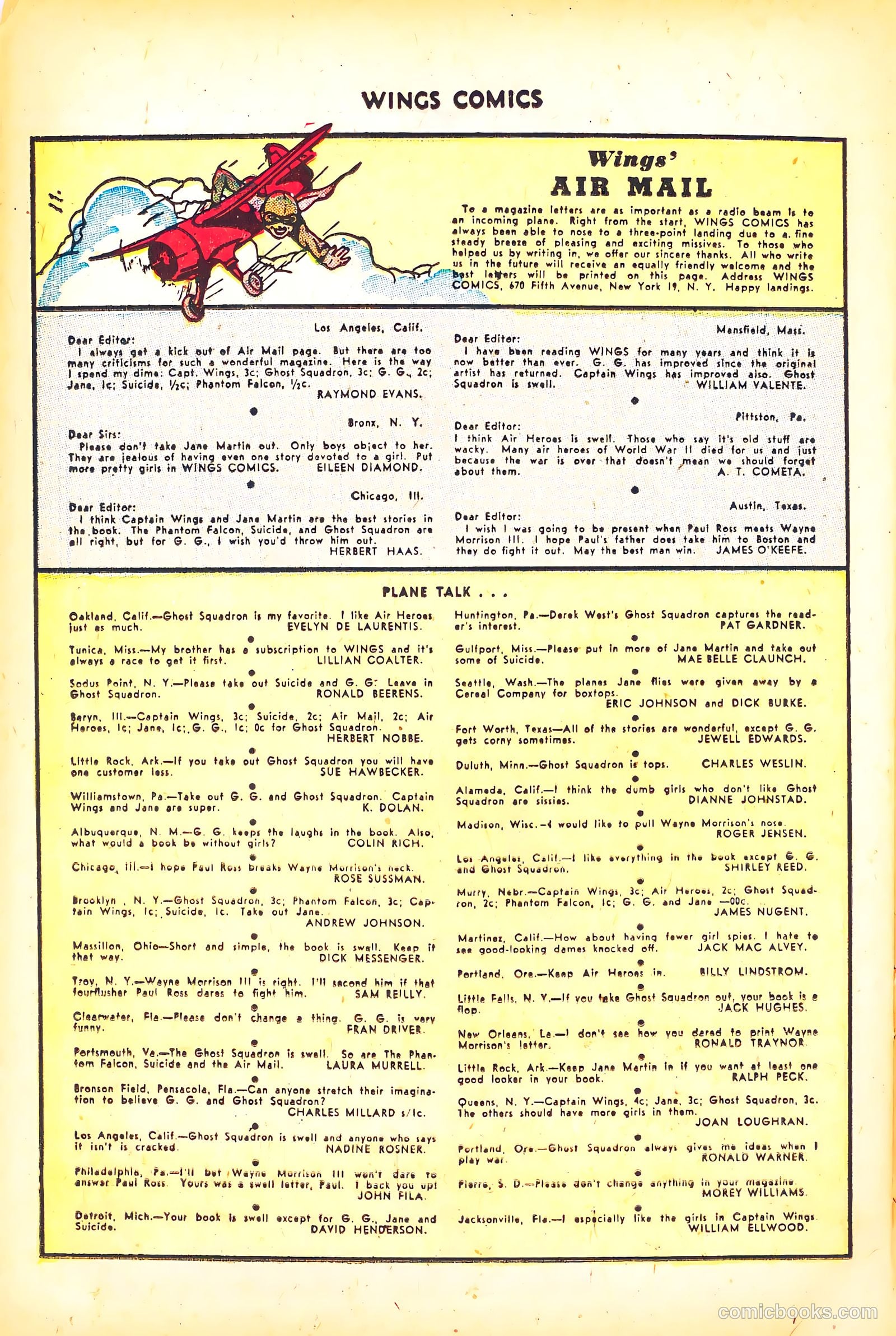 Wings Comics #77 — page 36 of 52
