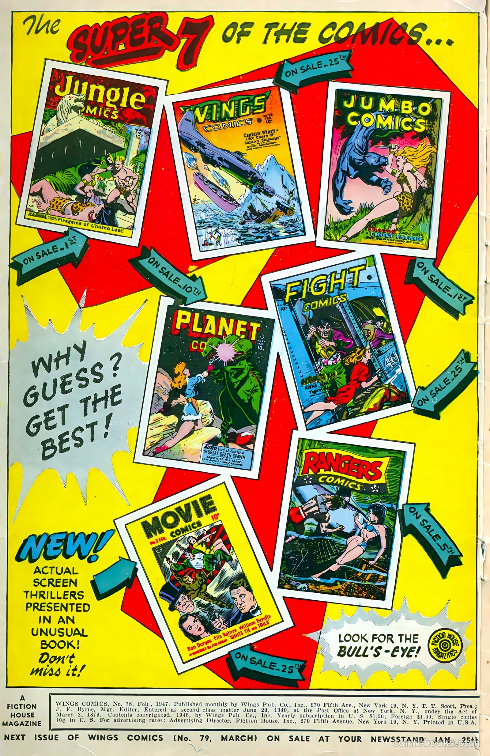 Wings Comics #78 — page 2 of 52