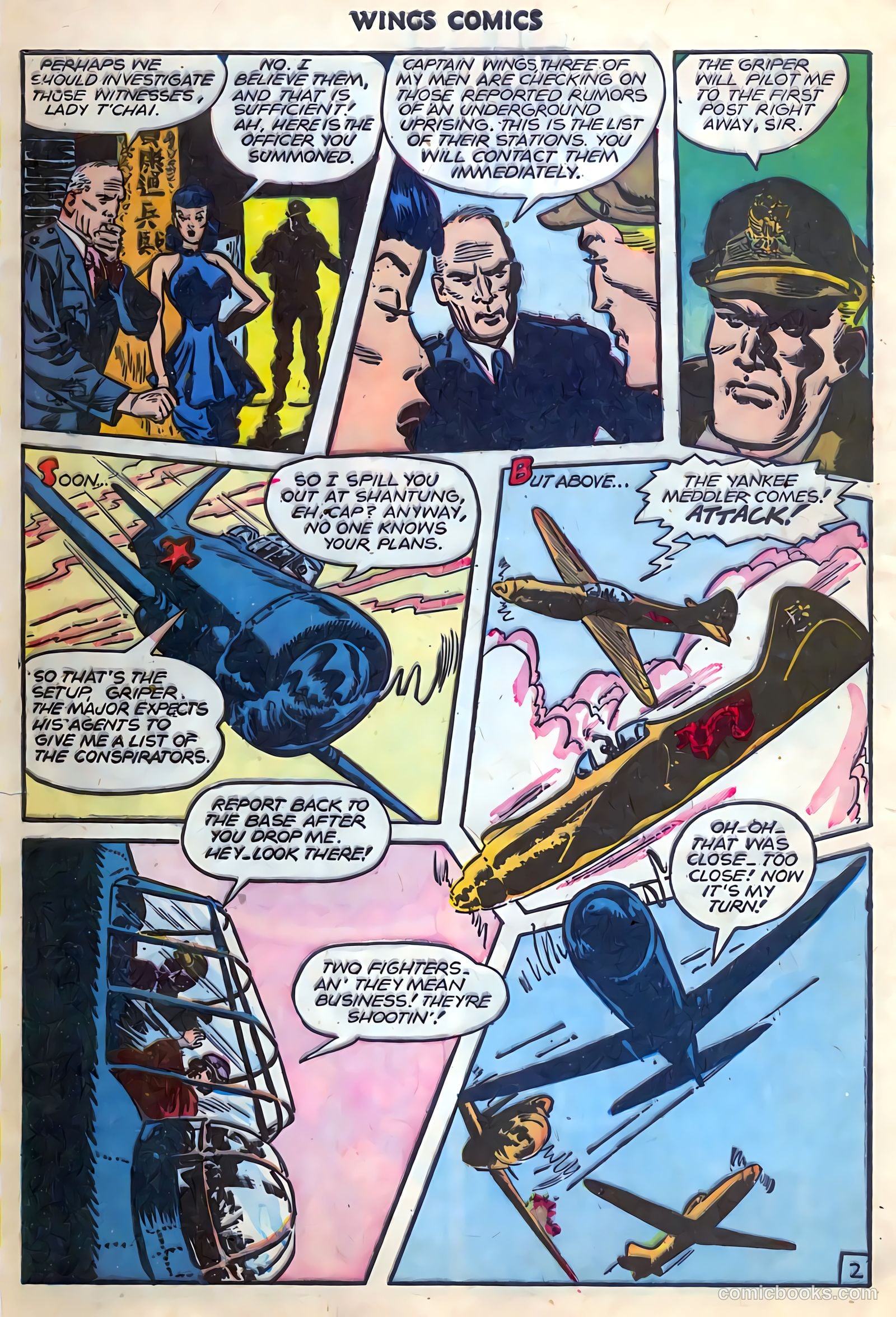 Wings Comics #78 — page 4 of 52