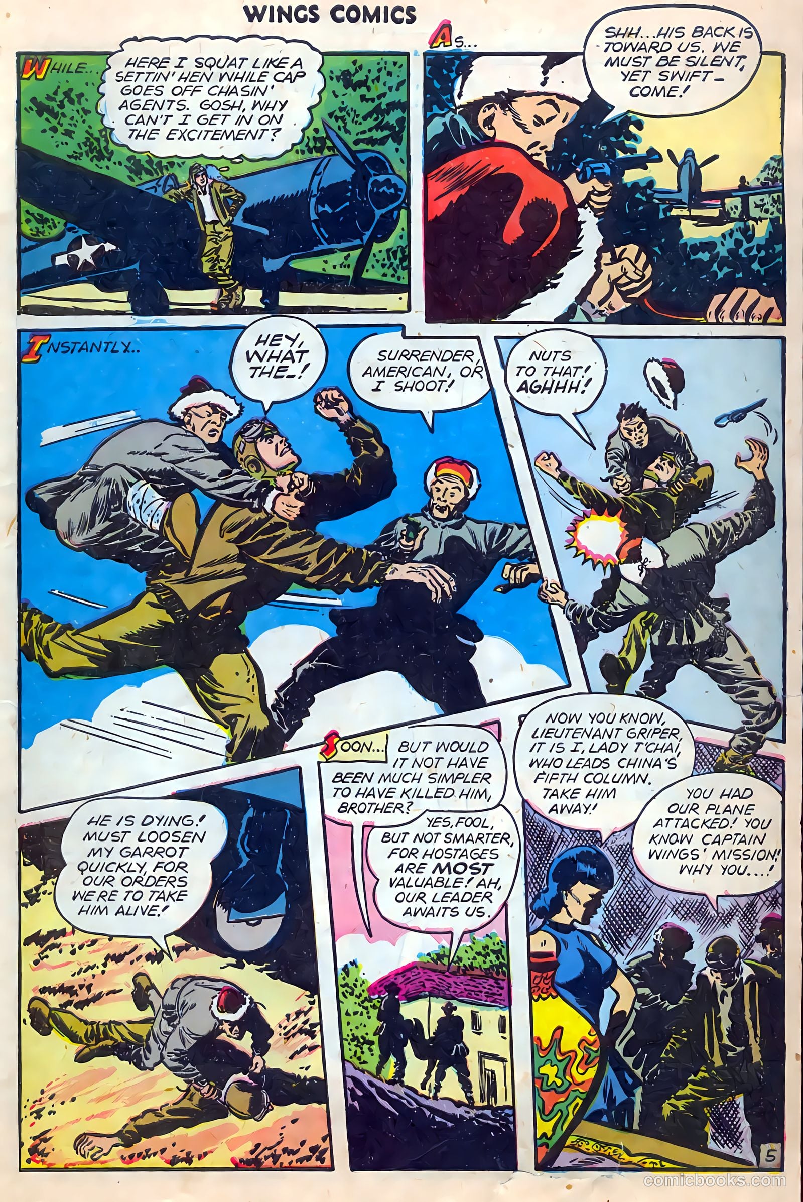 Wings Comics #78 — page 7 of 52