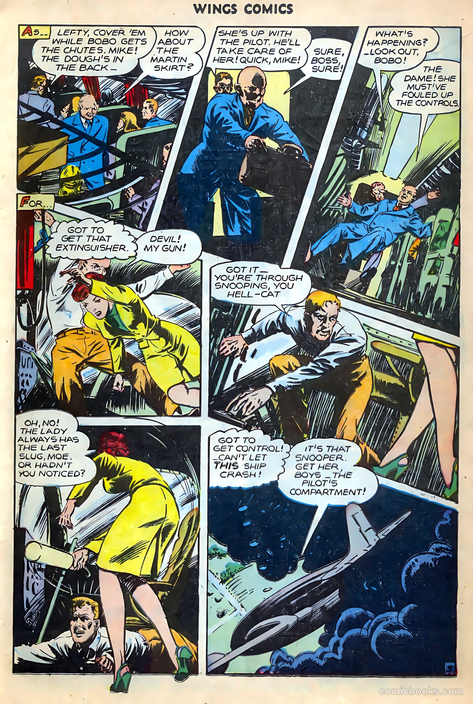 Wings Comics #78 — page 17 of 52