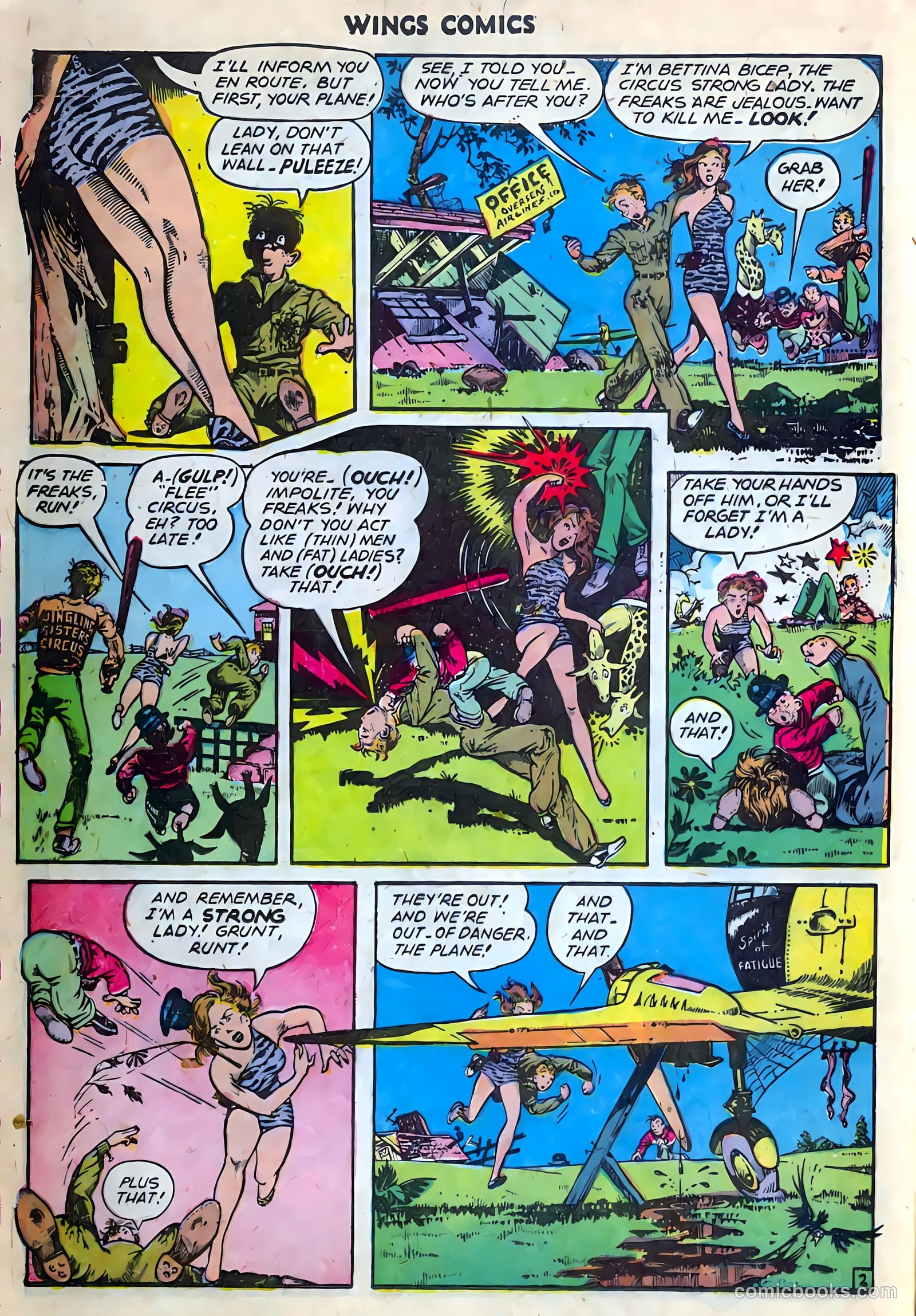 Wings Comics #78 — page 20 of 52