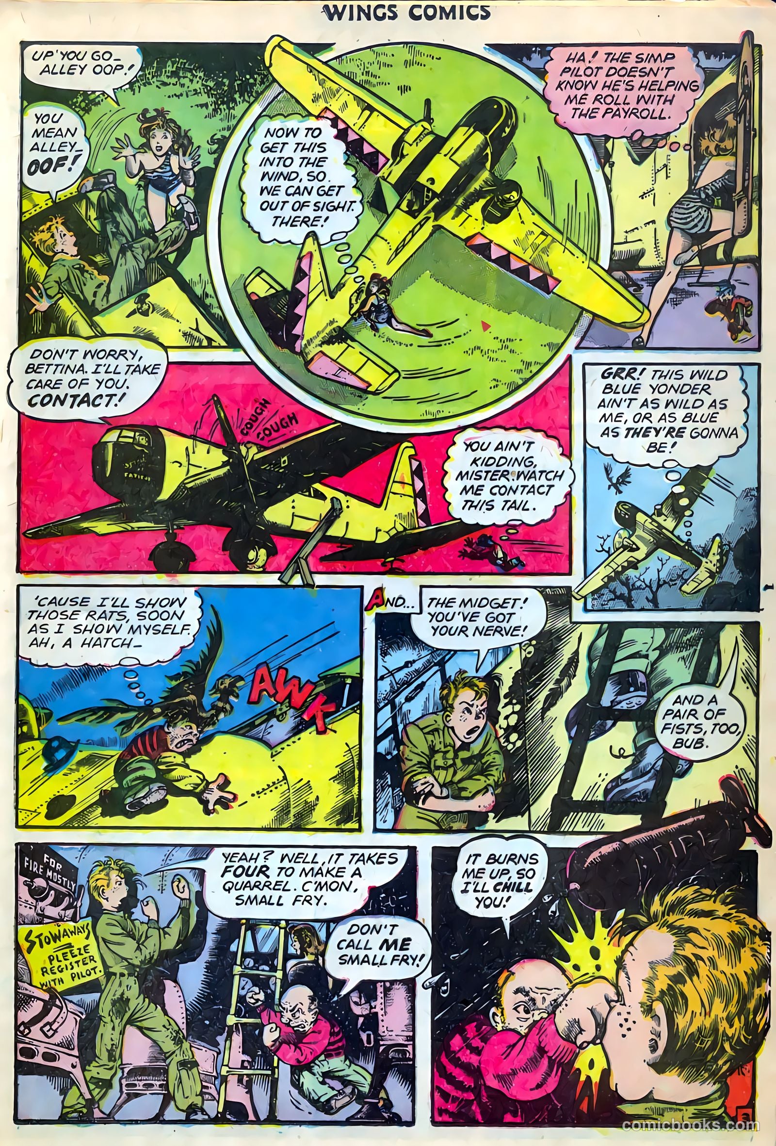 Wings Comics #78 — page 21 of 52