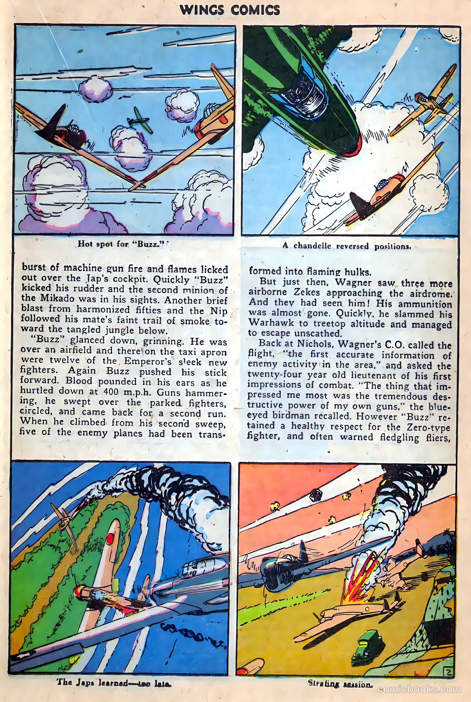 Wings Comics #78 — page 33 of 52