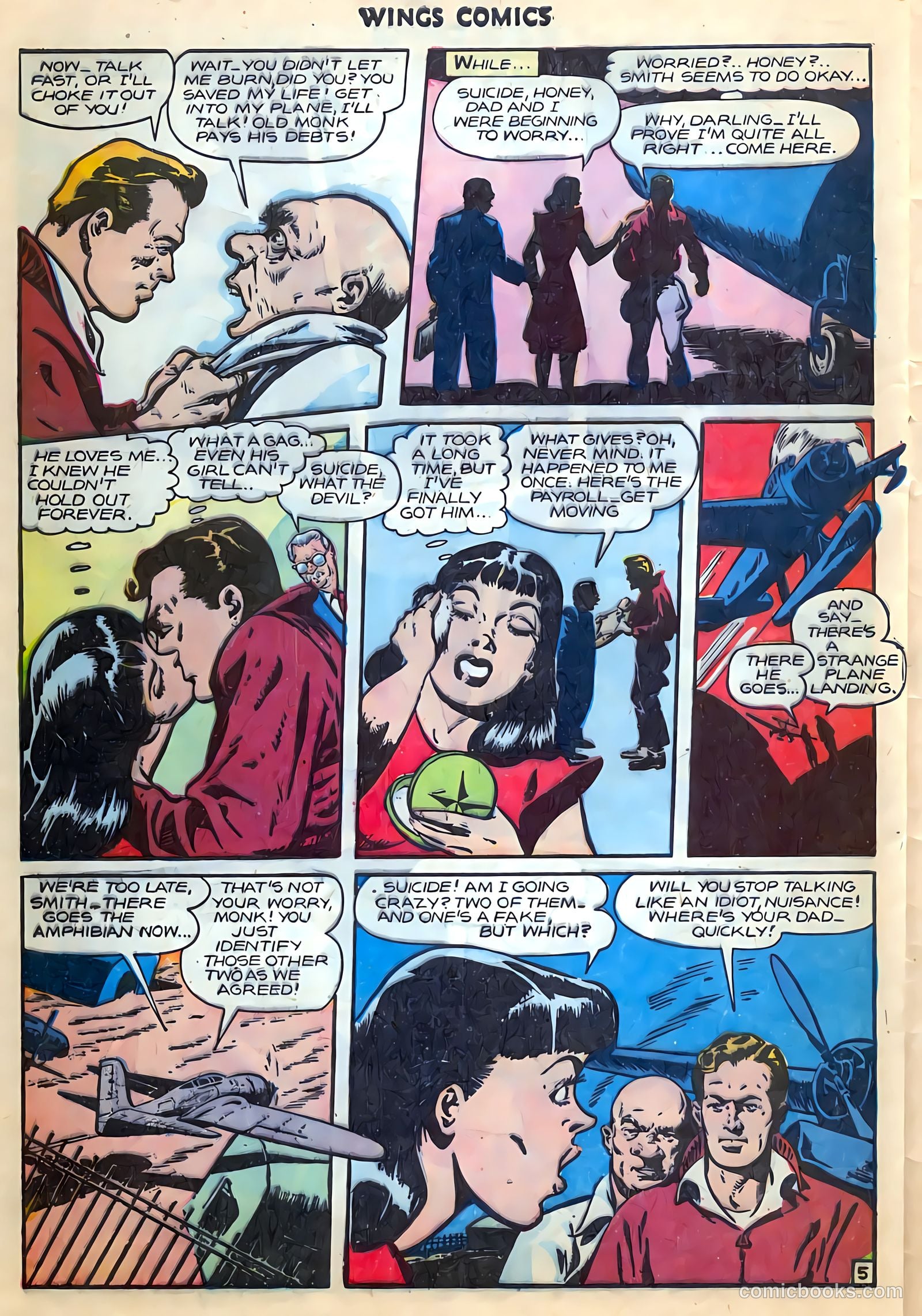 Wings Comics #78 — page 40 of 52