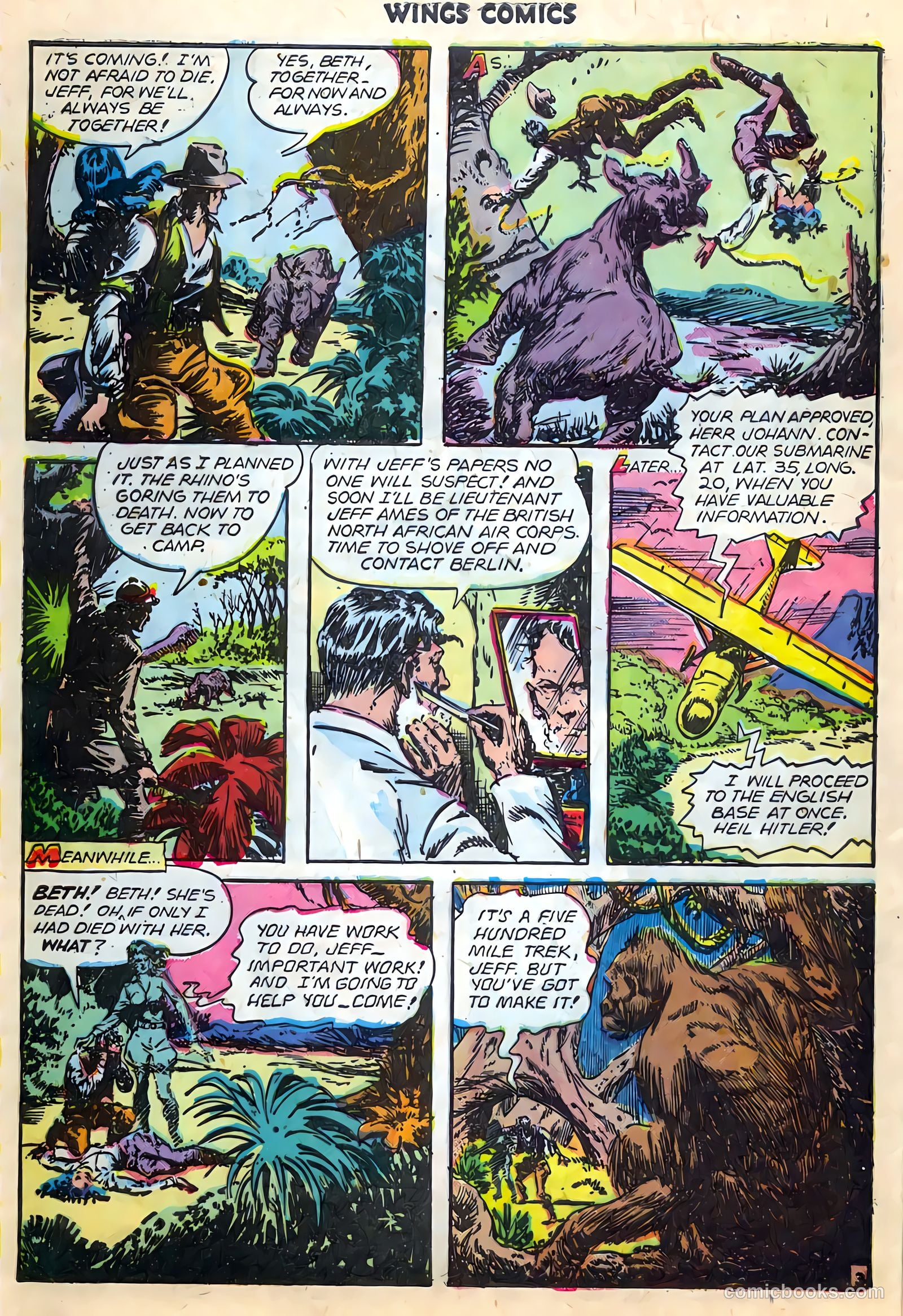 Wings Comics #78 — page 44 of 52