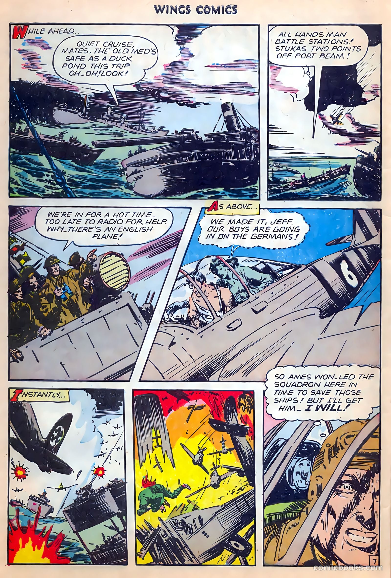 Wings Comics #78 — page 48 of 52