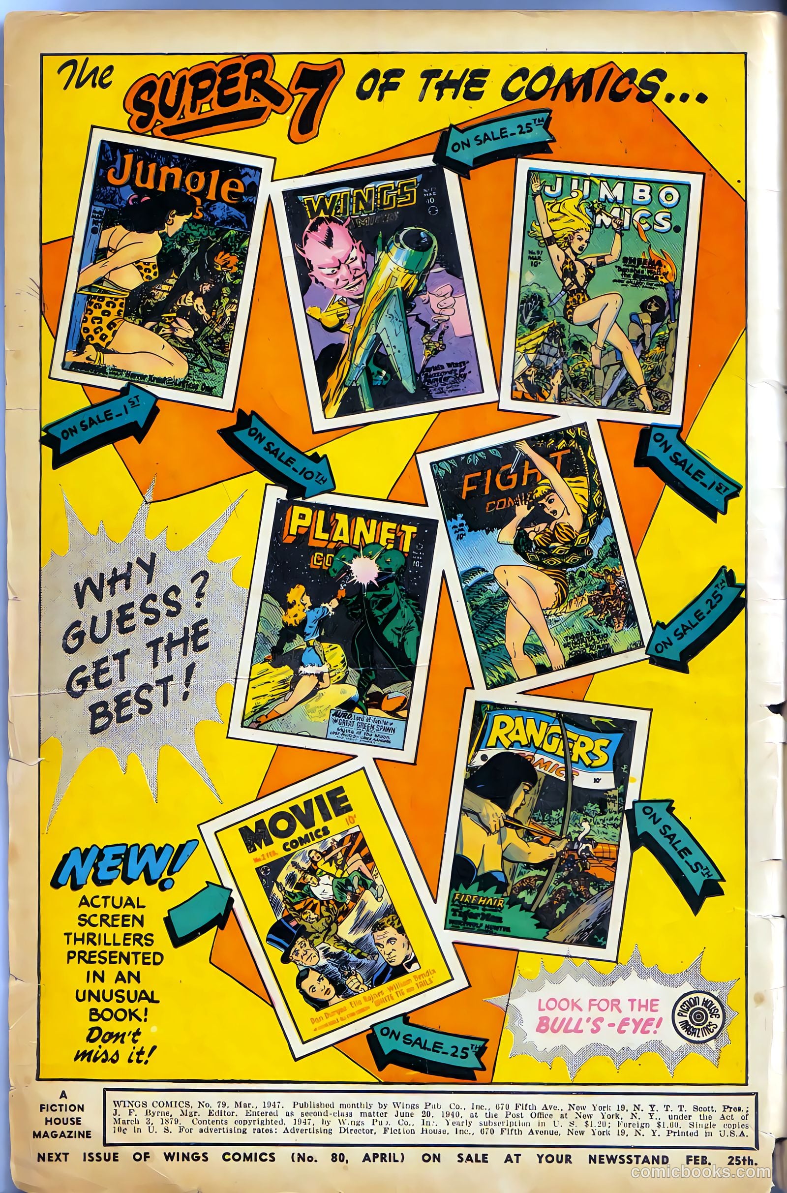 Wings Comics #79 — page 2 of 52