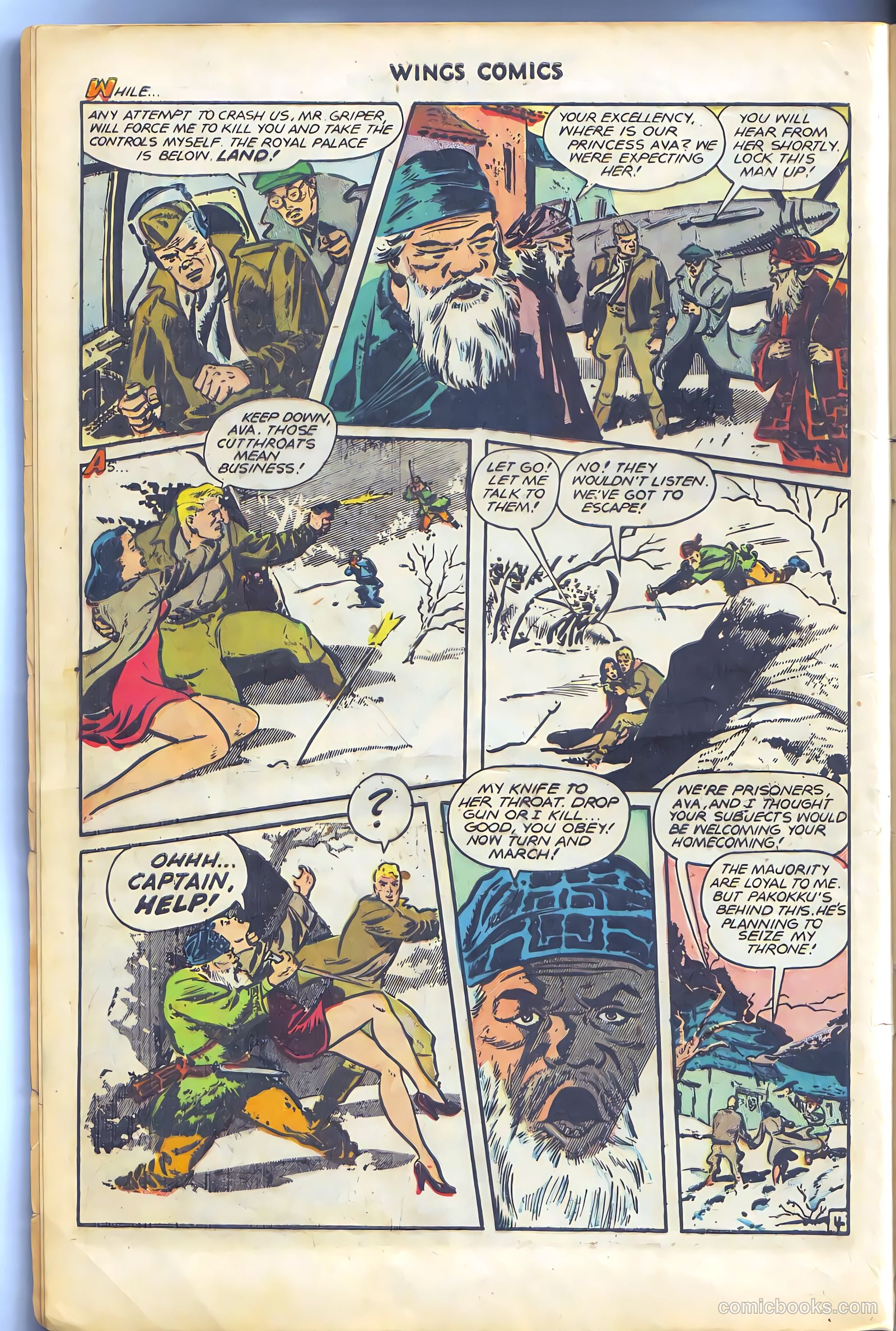 Wings Comics #79 — page 6 of 52