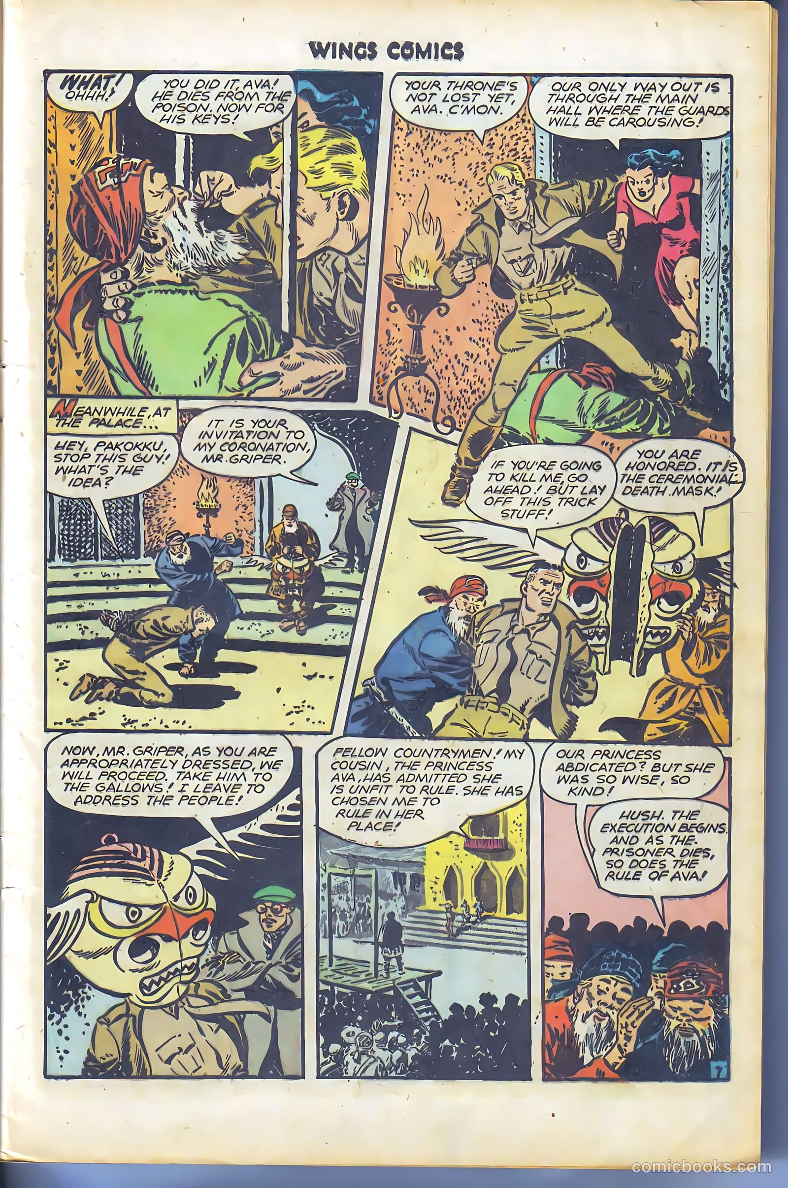 Wings Comics #79 — page 9 of 52