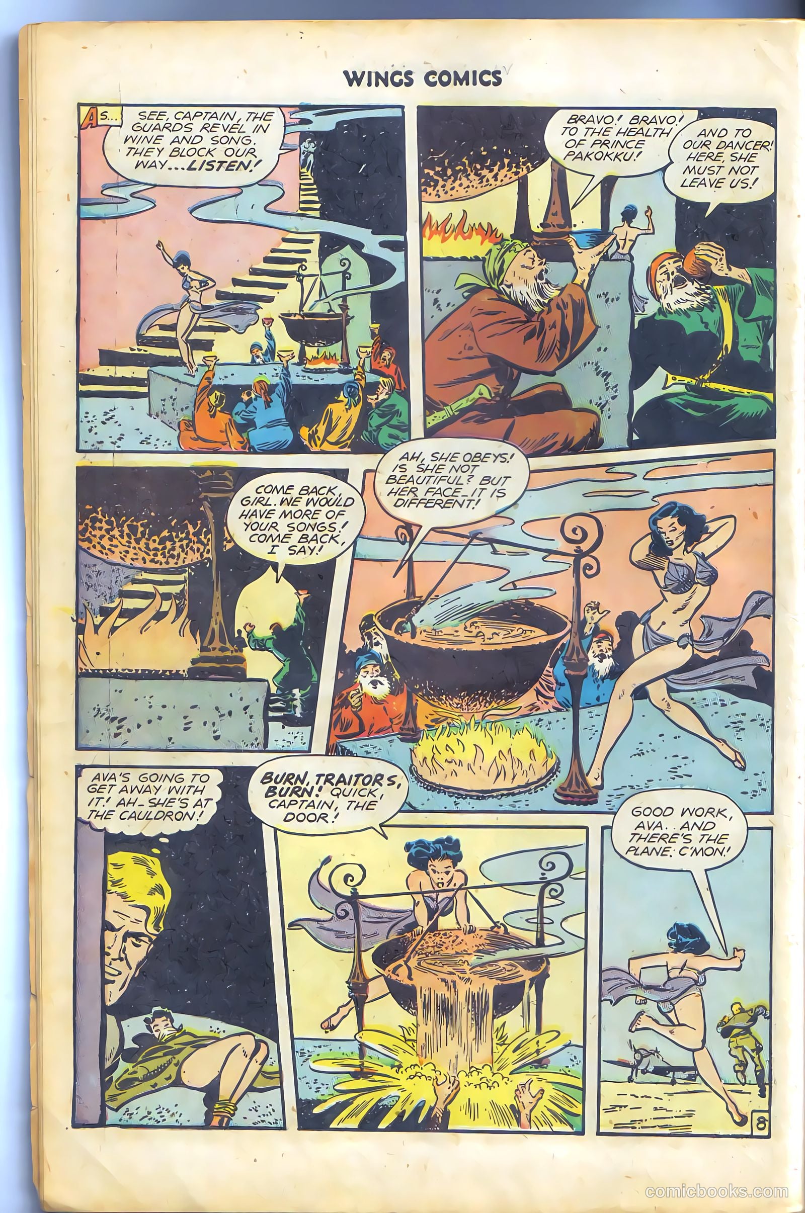 Wings Comics #79 — page 10 of 52