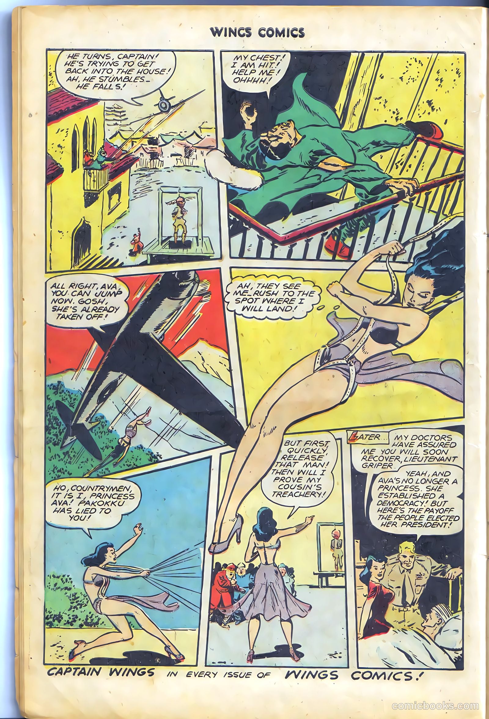 Wings Comics #79 — page 12 of 52