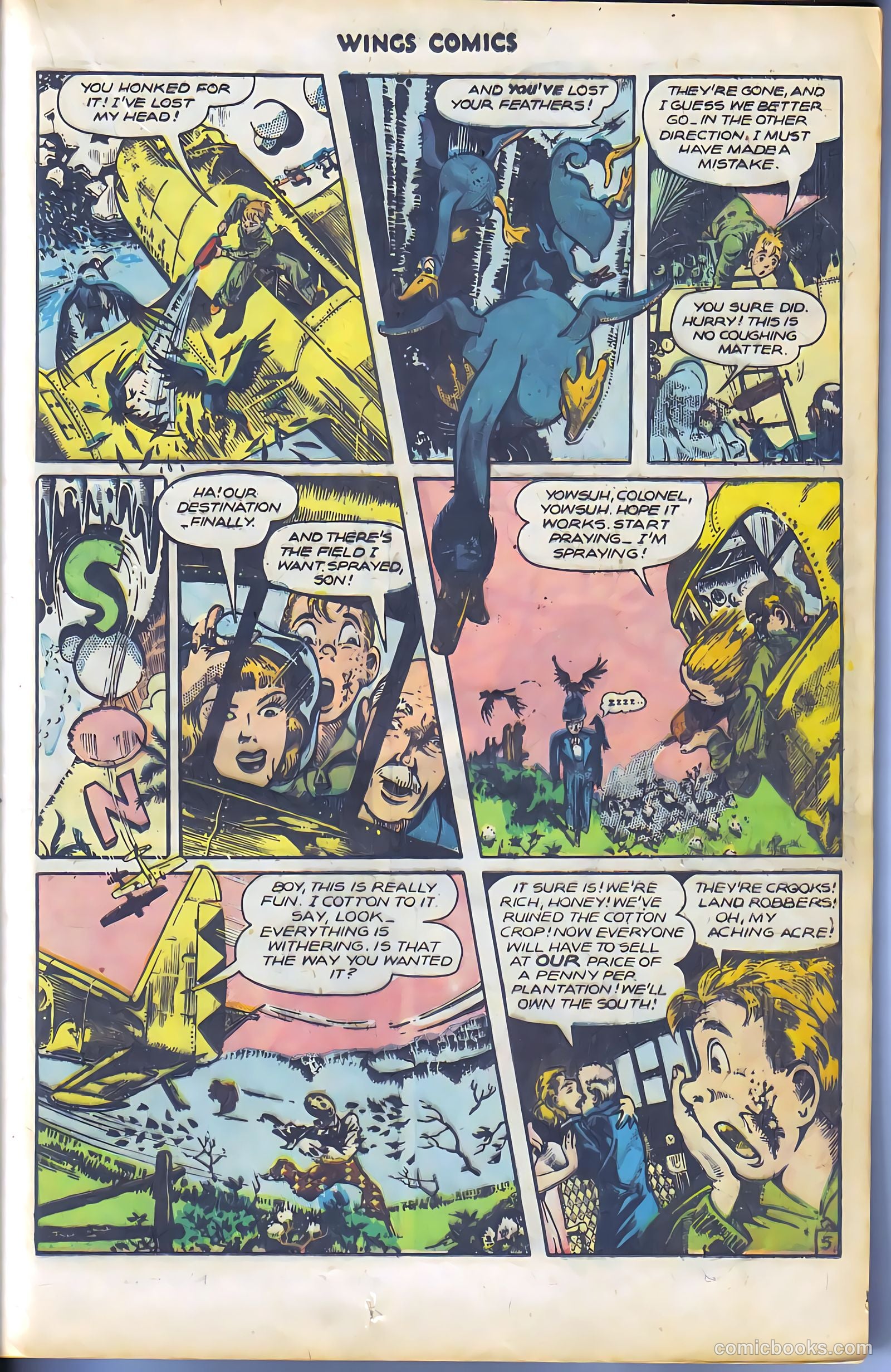 Wings Comics #79 — page 23 of 52