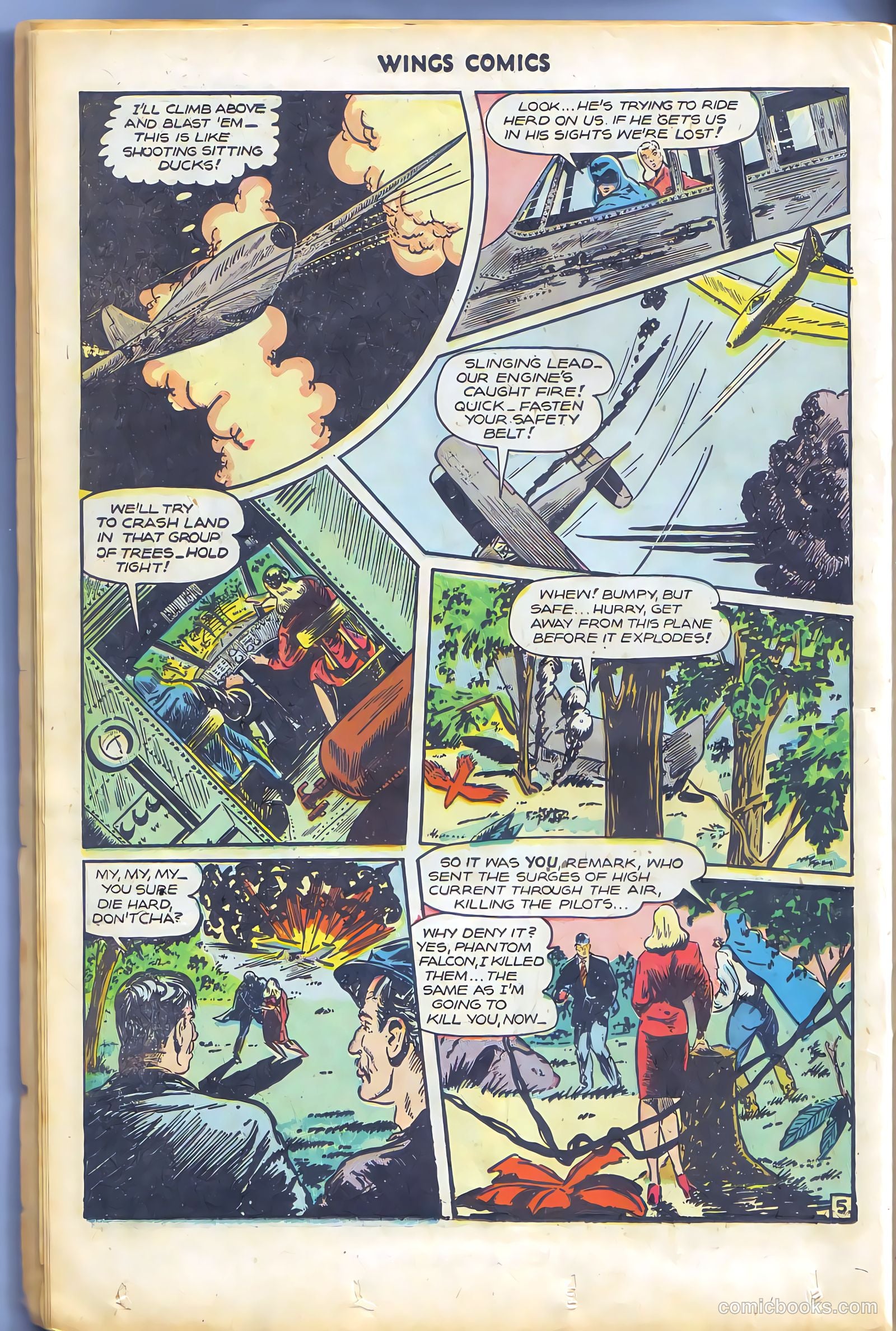 Wings Comics #79 — page 34 of 52