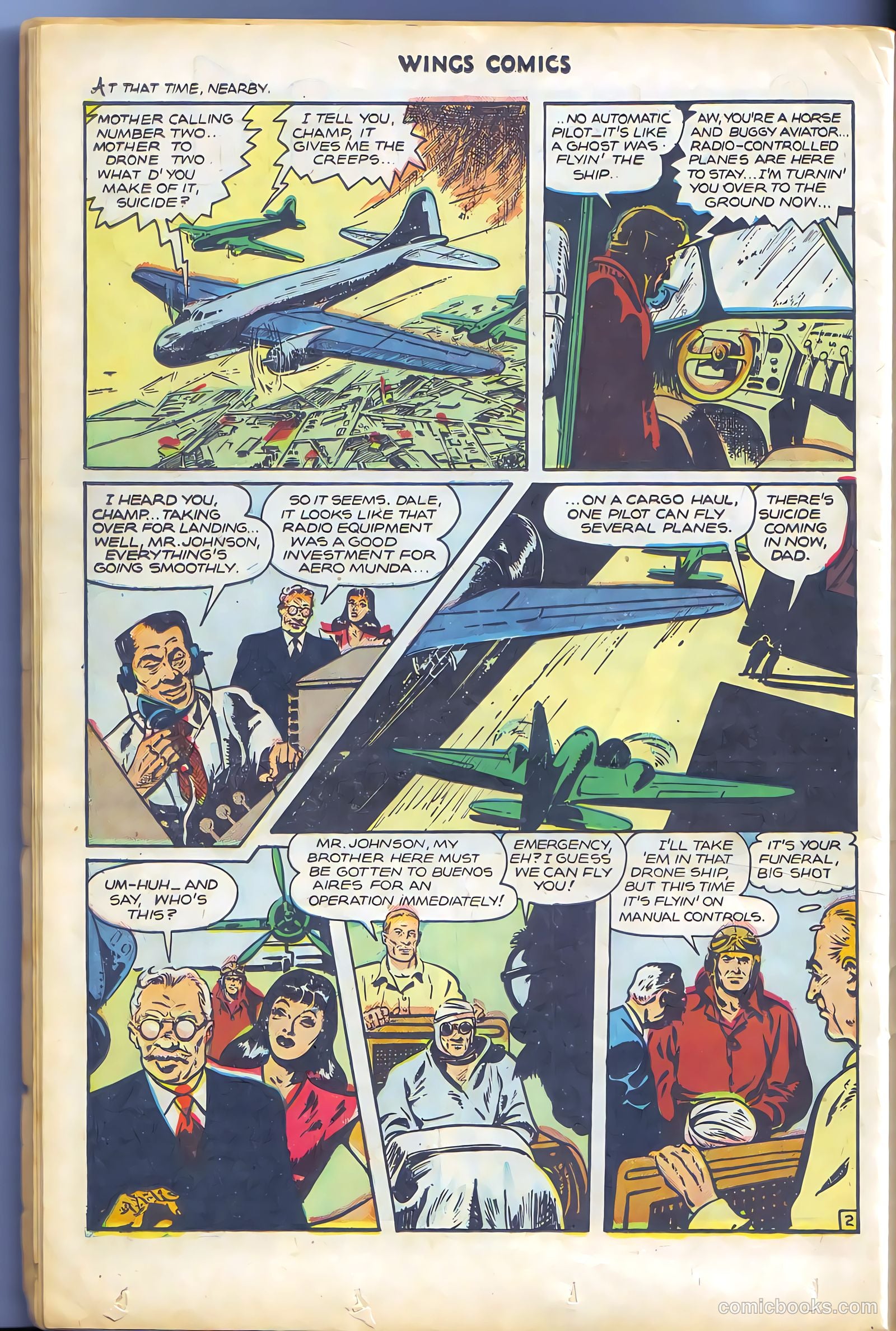 Wings Comics #79 — page 38 of 52
