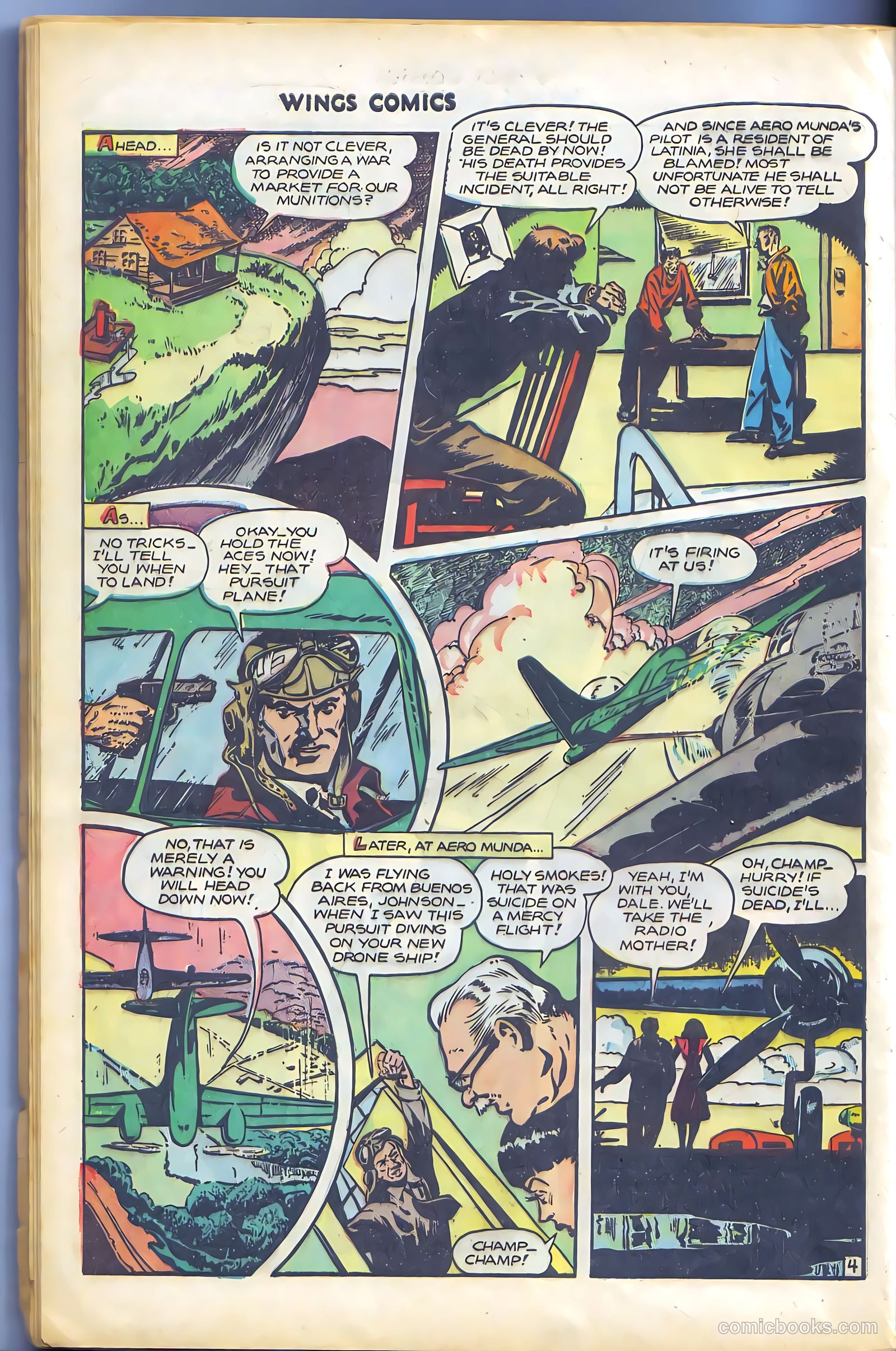 Wings Comics #79 — page 40 of 52