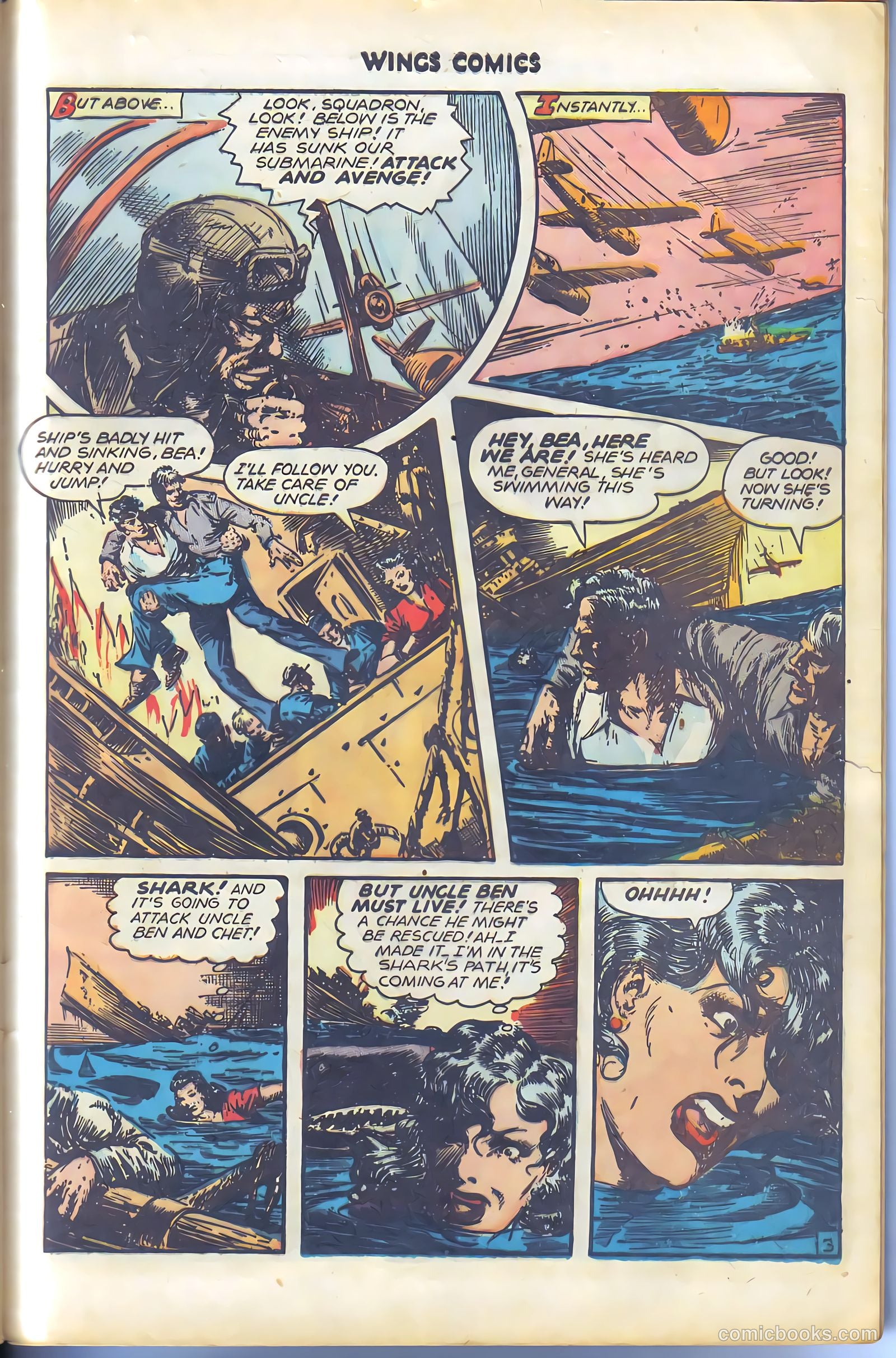 Wings Comics #79 — page 45 of 52