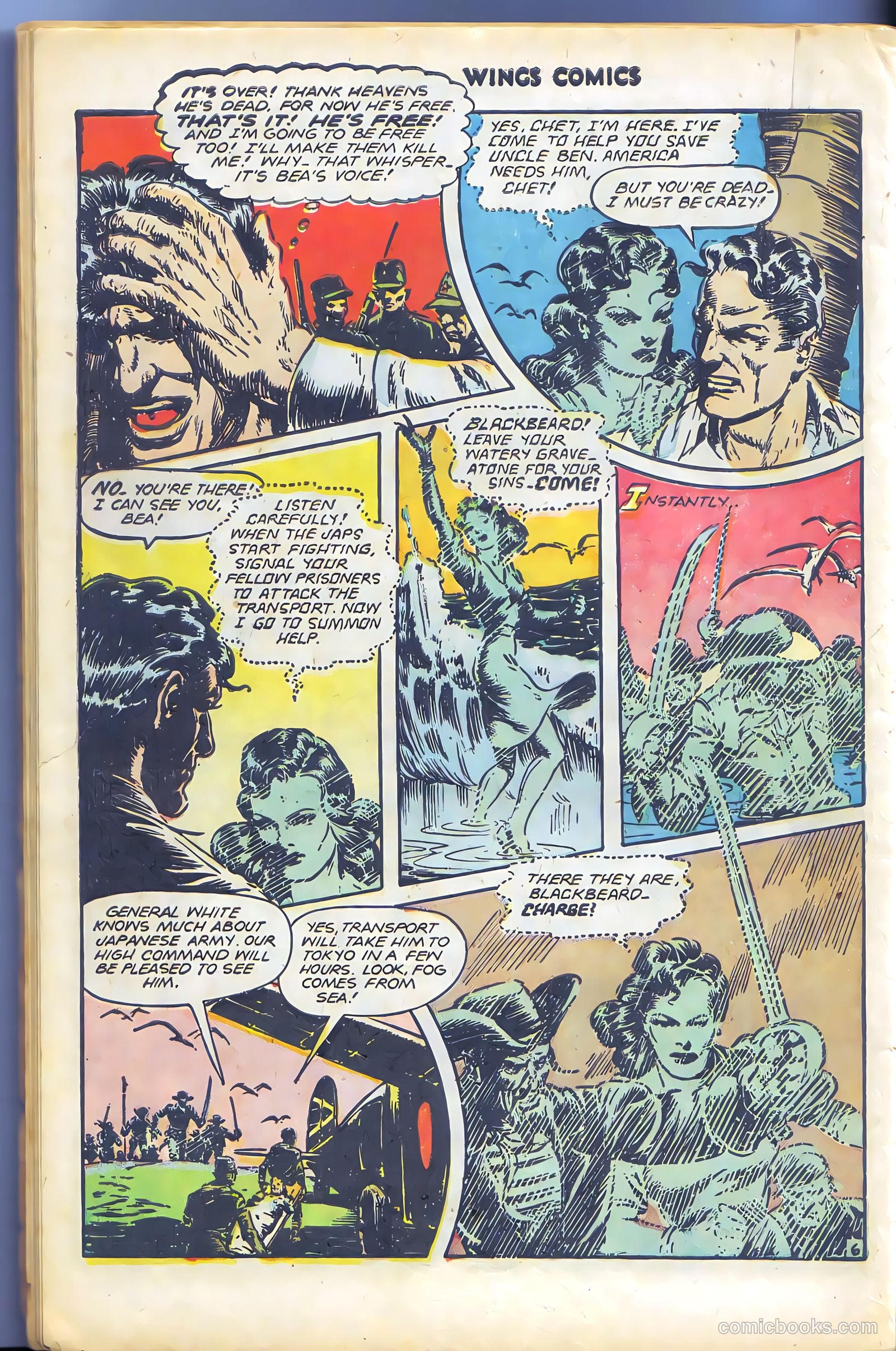 Wings Comics #79 — page 48 of 52