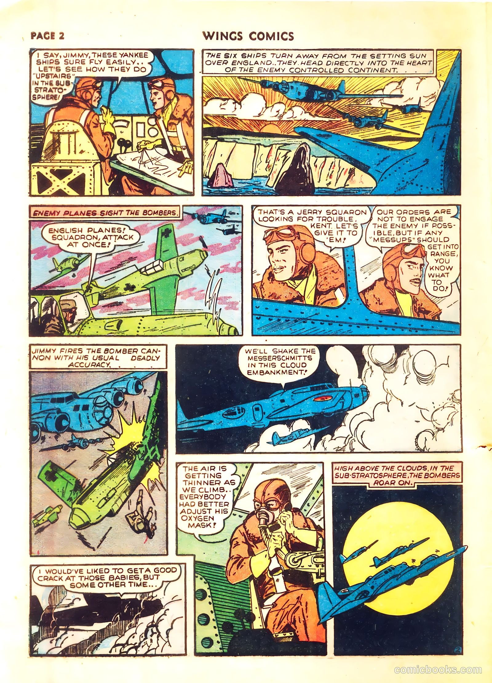 Wings Comics #8 — page 4 of 68